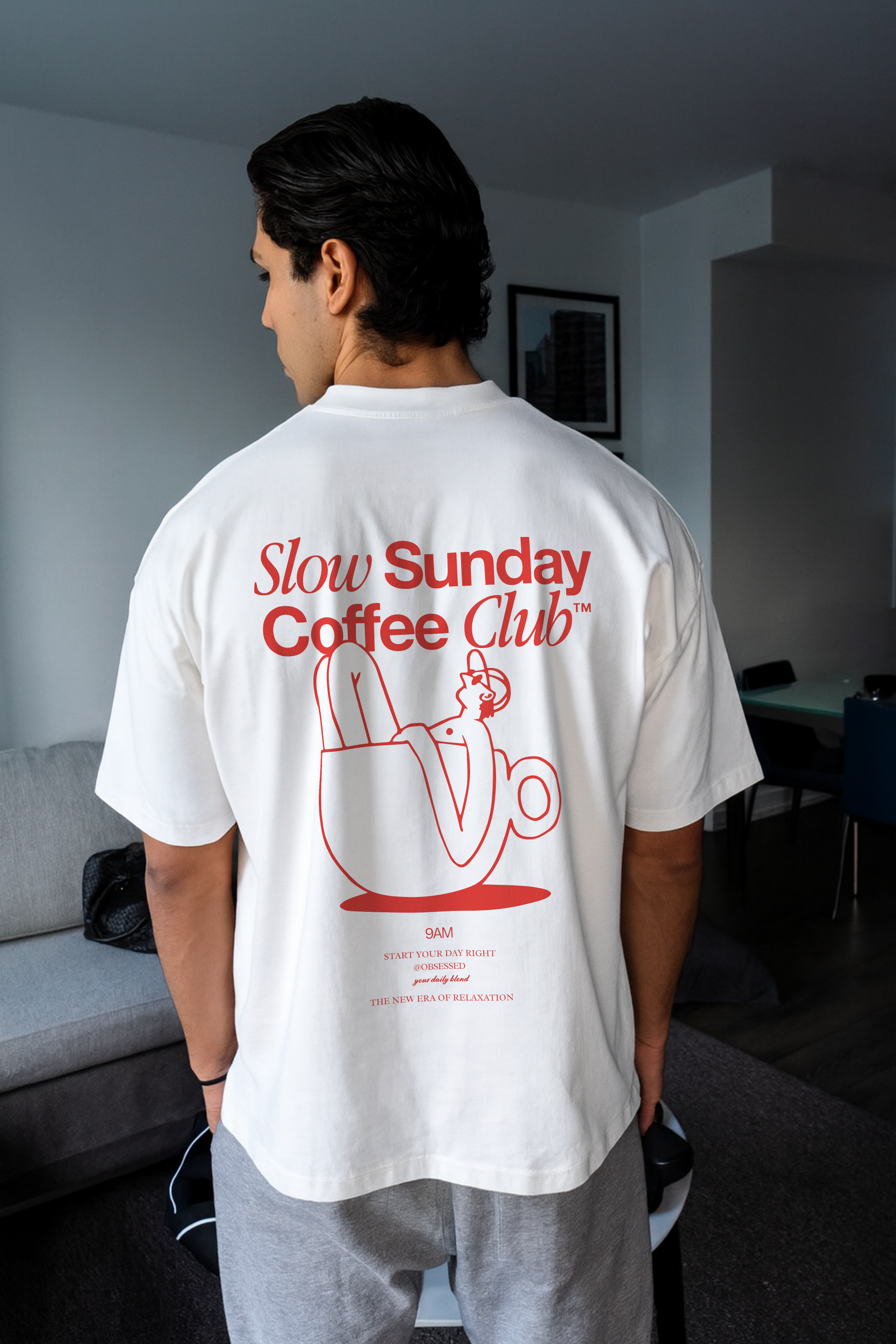 Slow Sunday Coffee Club Tee