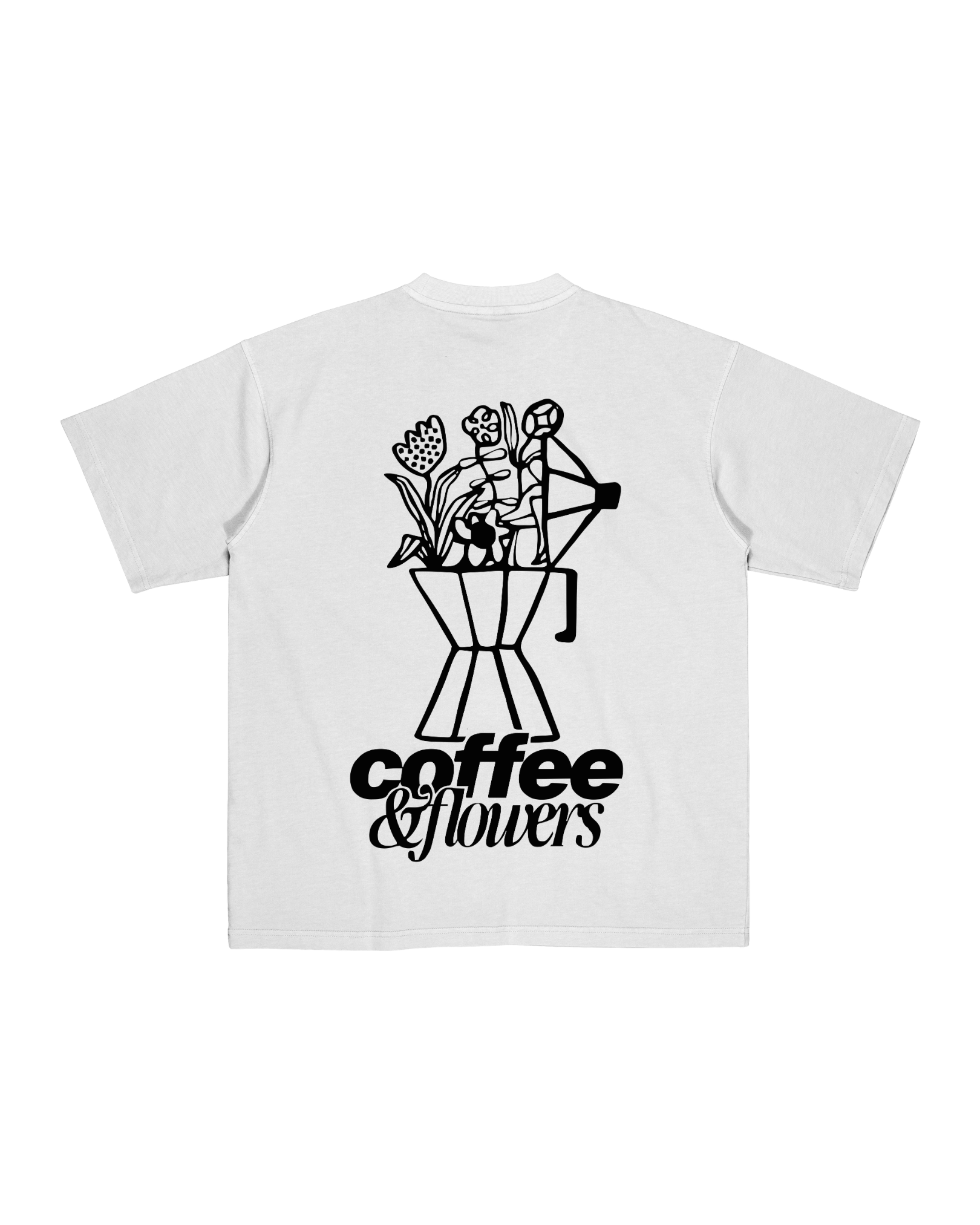 Coffee & Flowers Tee