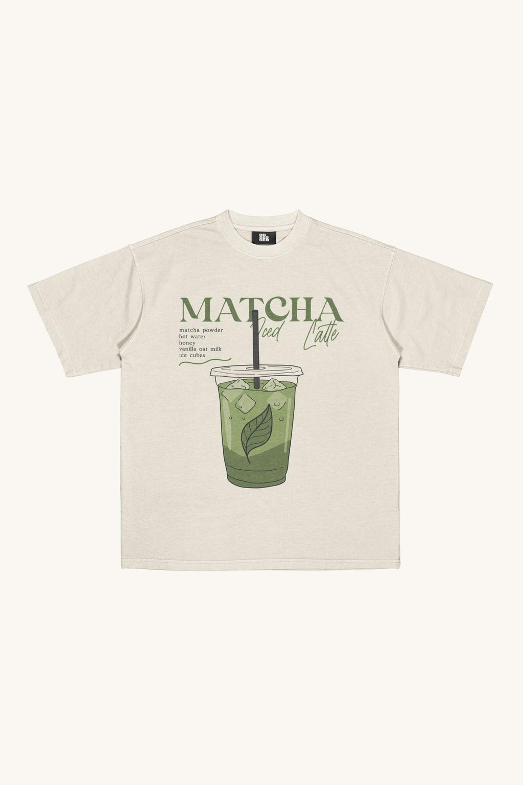 MATCHA ICED LATTE TEE