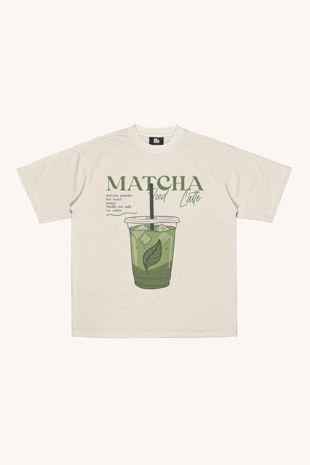 MATCHA ICED LATTE TEE