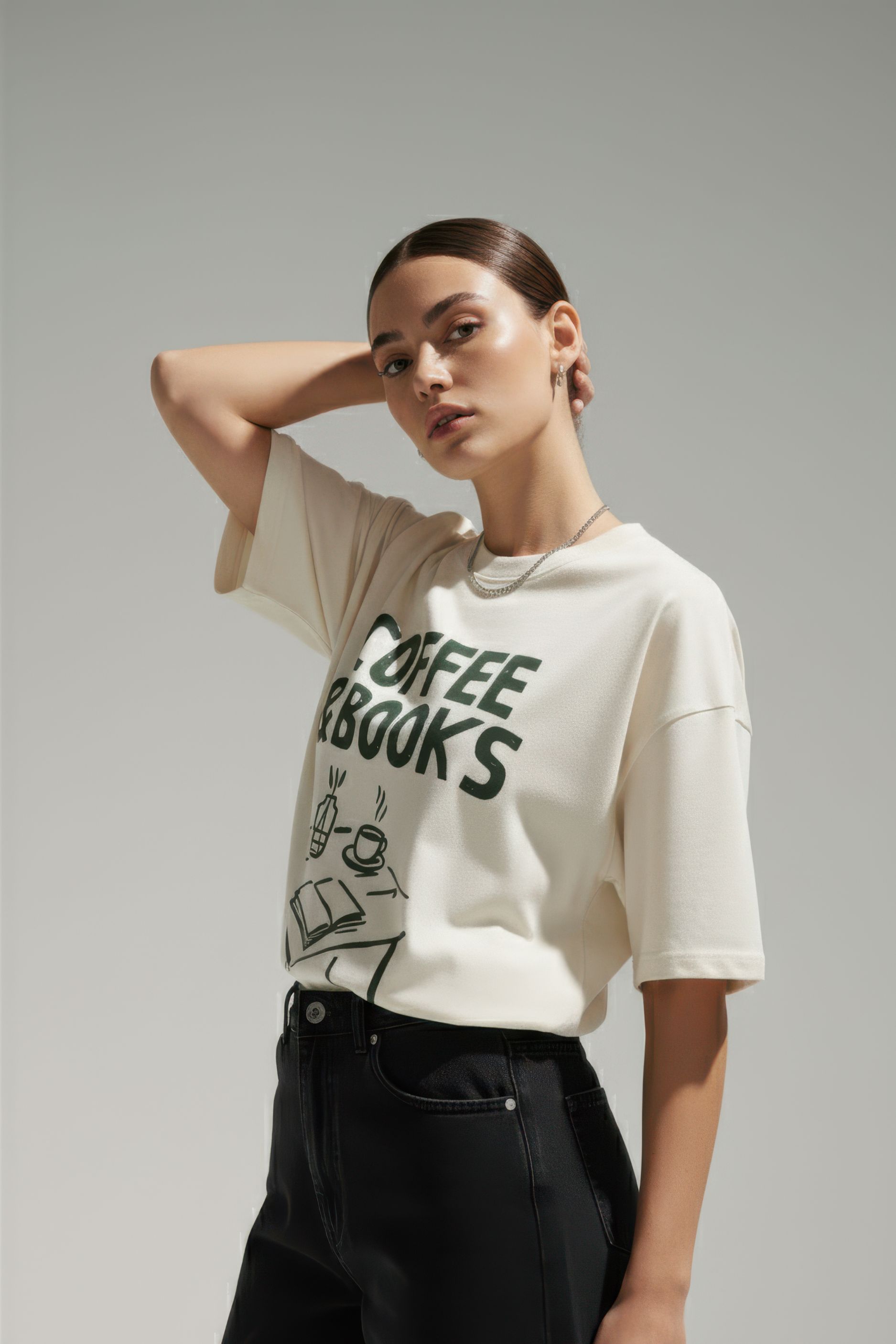 COFFEE&BOOKS TEE