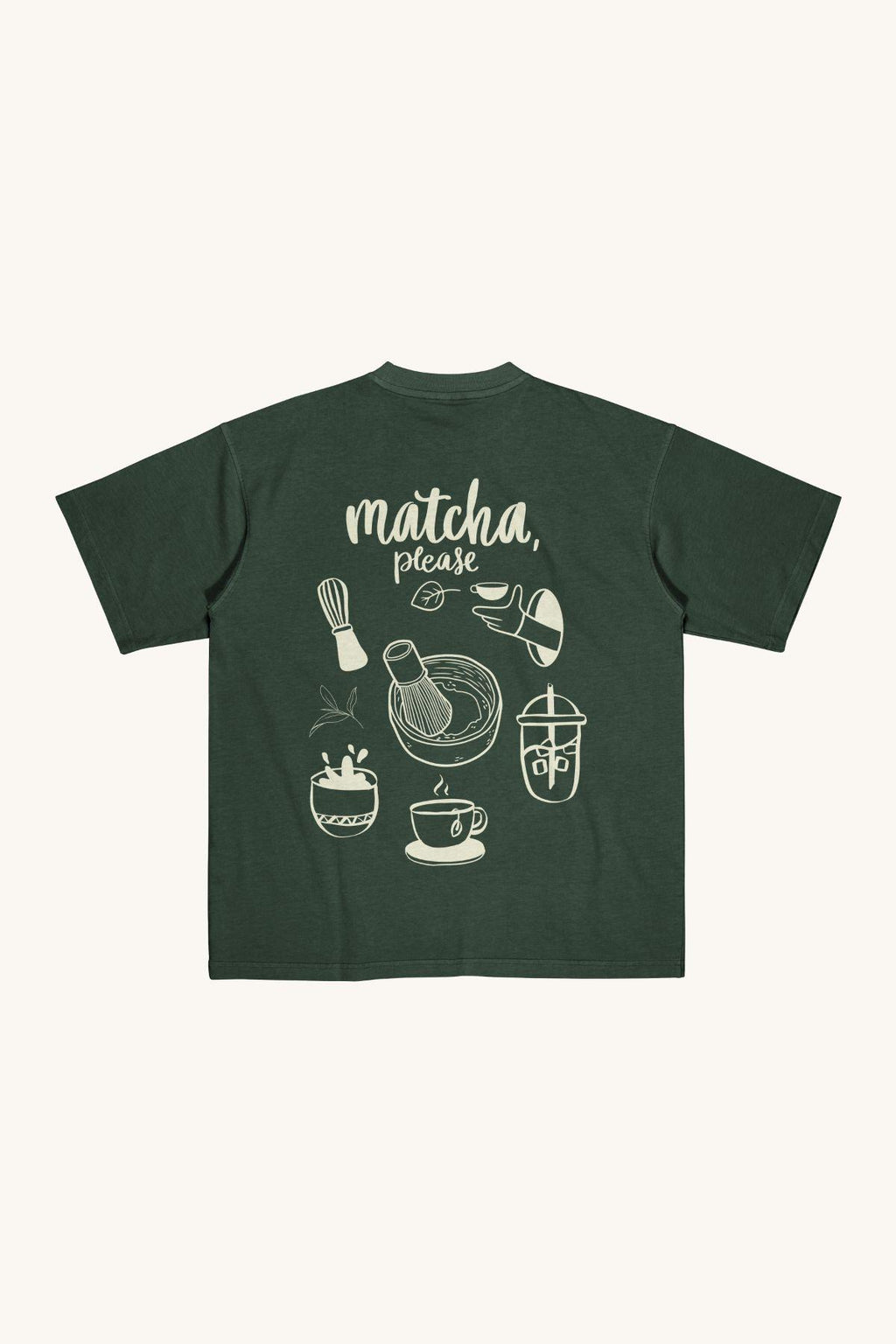 MATCHA PLEASE OVERSIZED T-Shirt/SHIRT