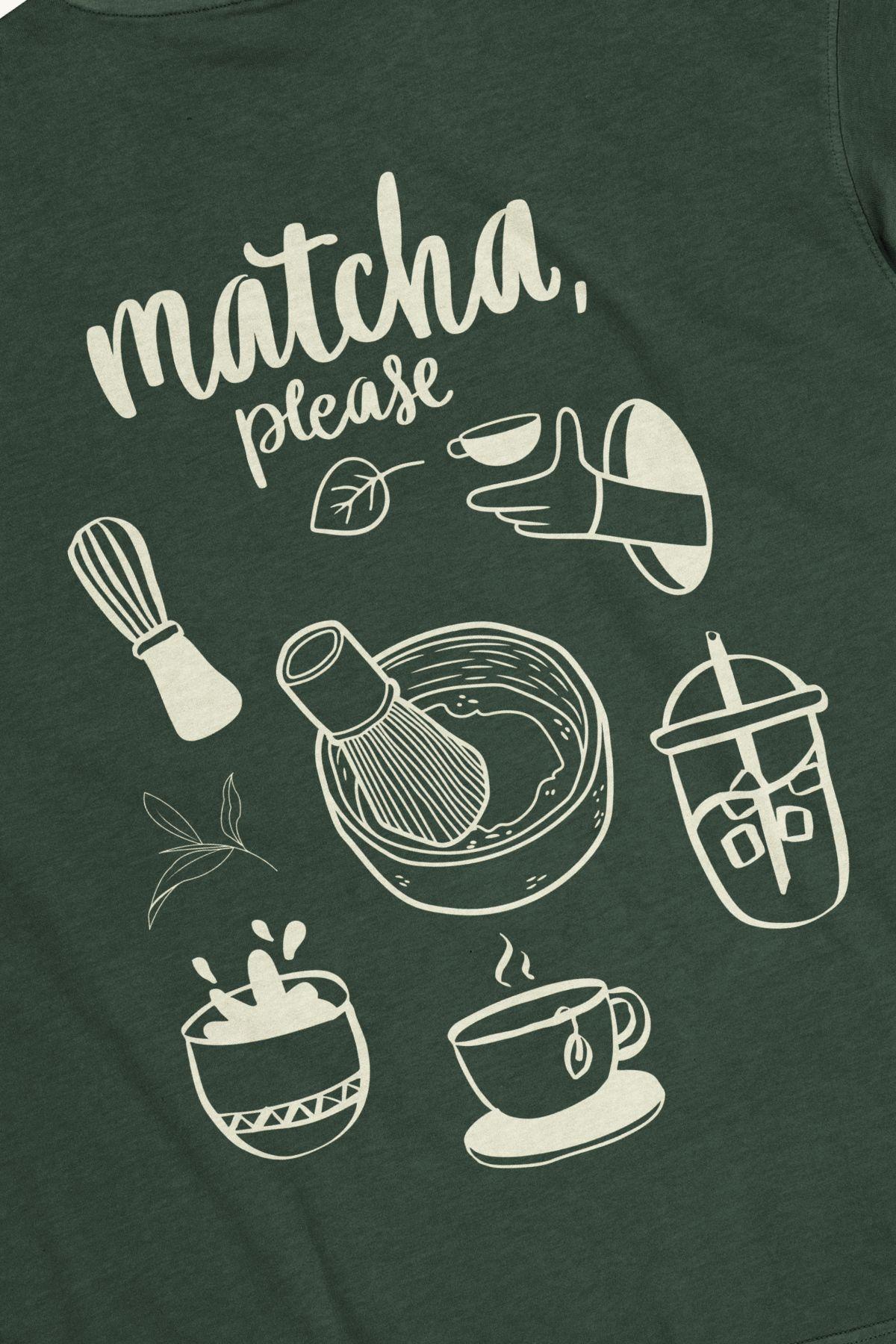 MATCHA PLEASE OVERSIZED T-Shirt/SHIRT