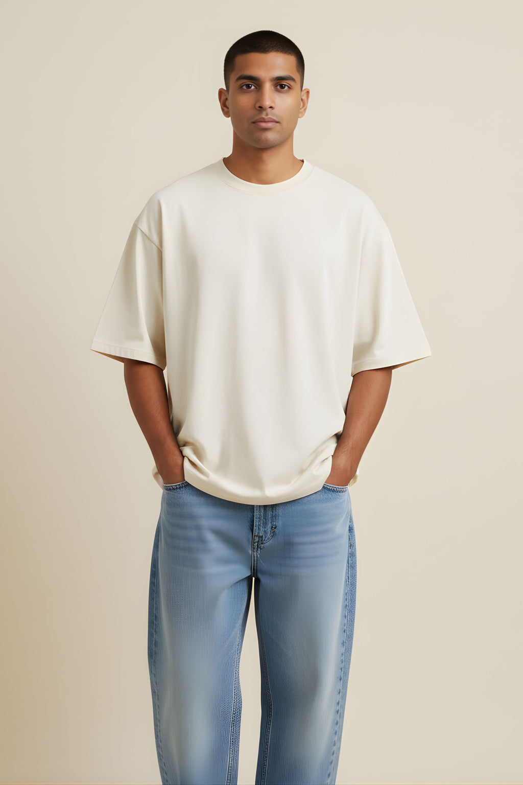 FRENCH TERRY OVERSIZED TEE