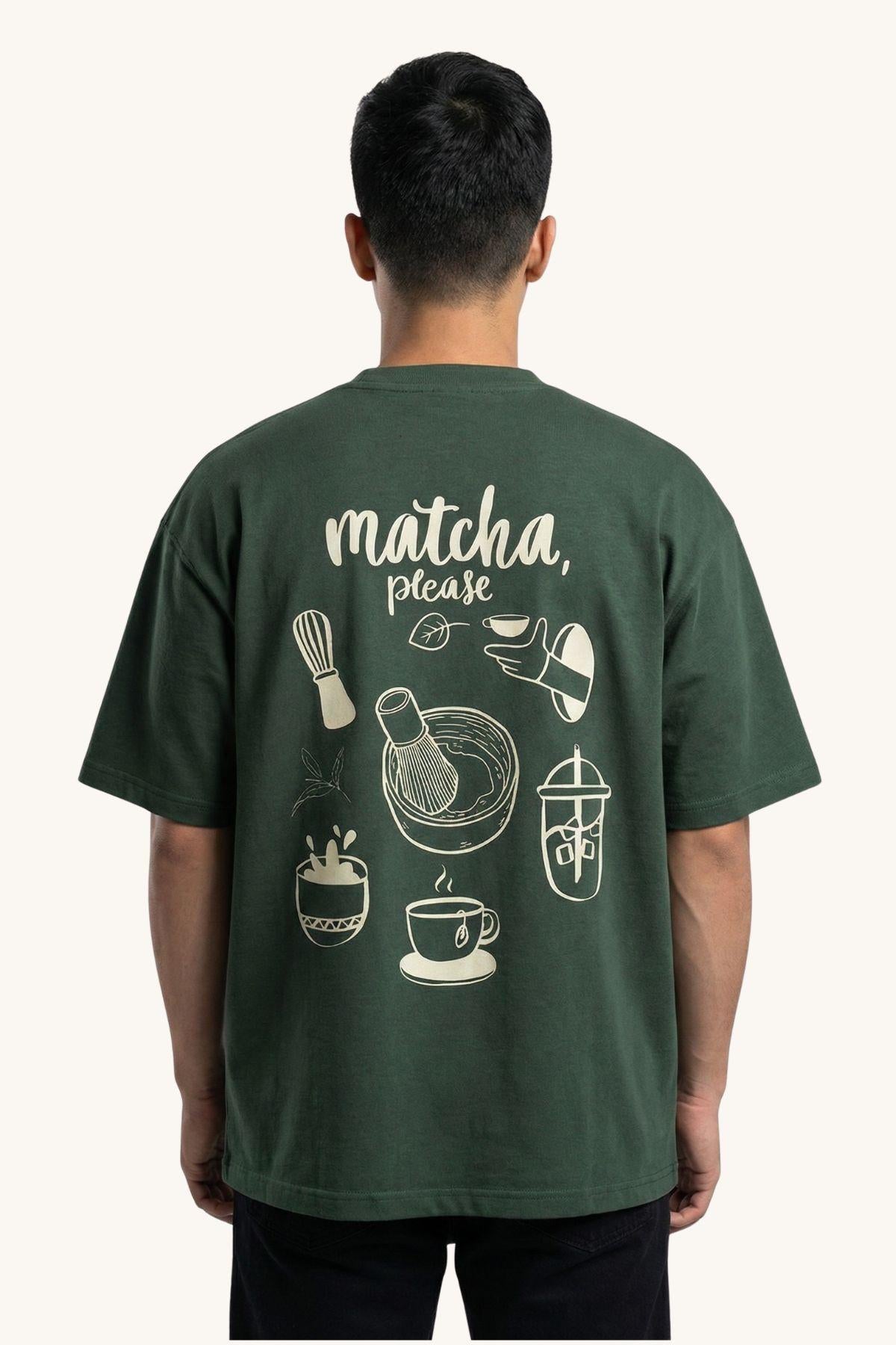 MATCHA PLEASE OVERSIZED T-Shirt/SHIRT