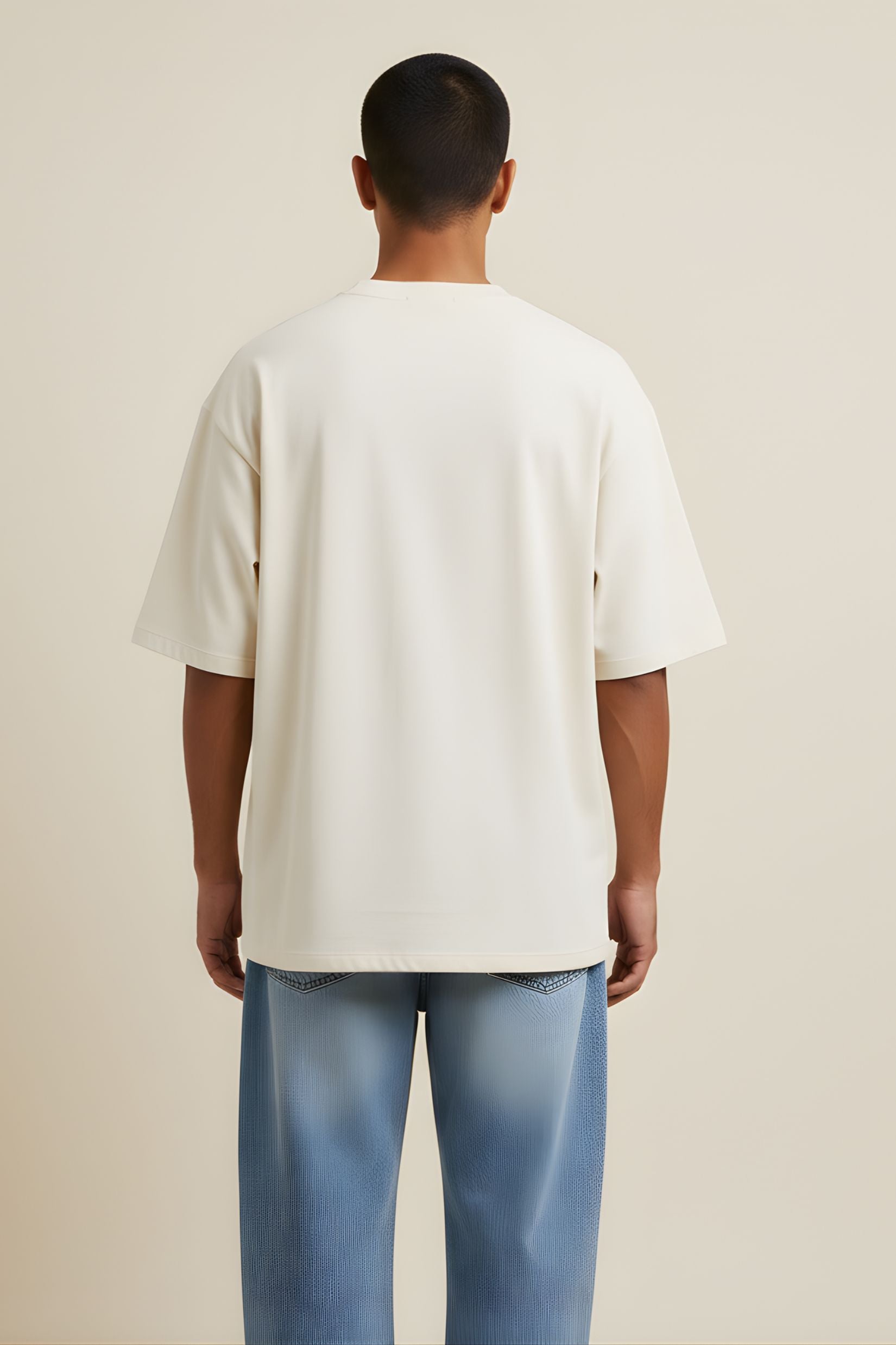 FRENCH TERRY OVERSIZED TEE