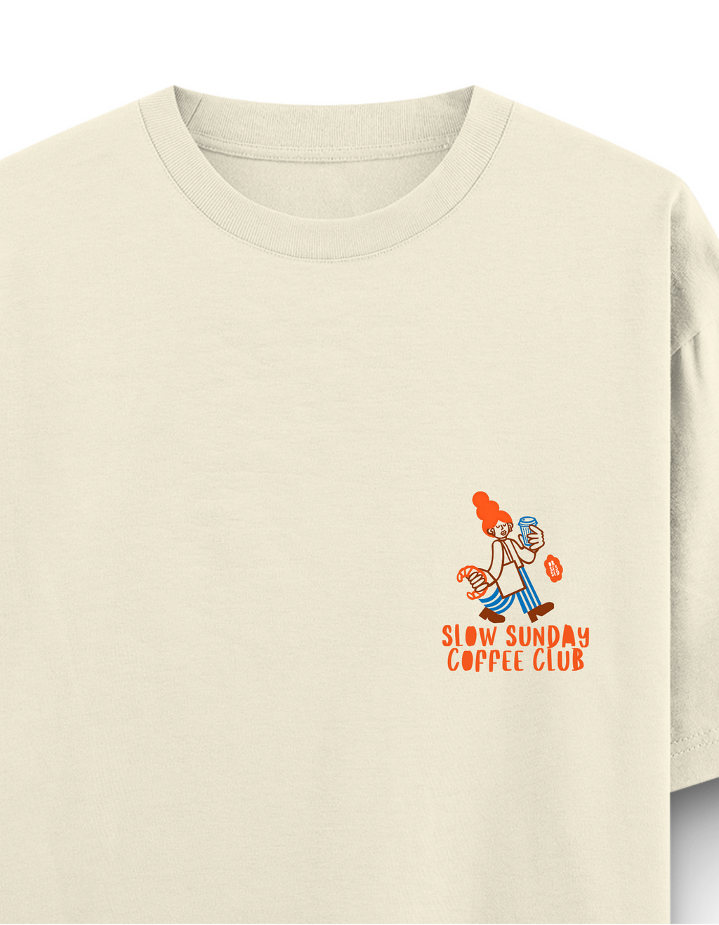 SLOW SUNDAY COFFEE CLUB T-SHIRT