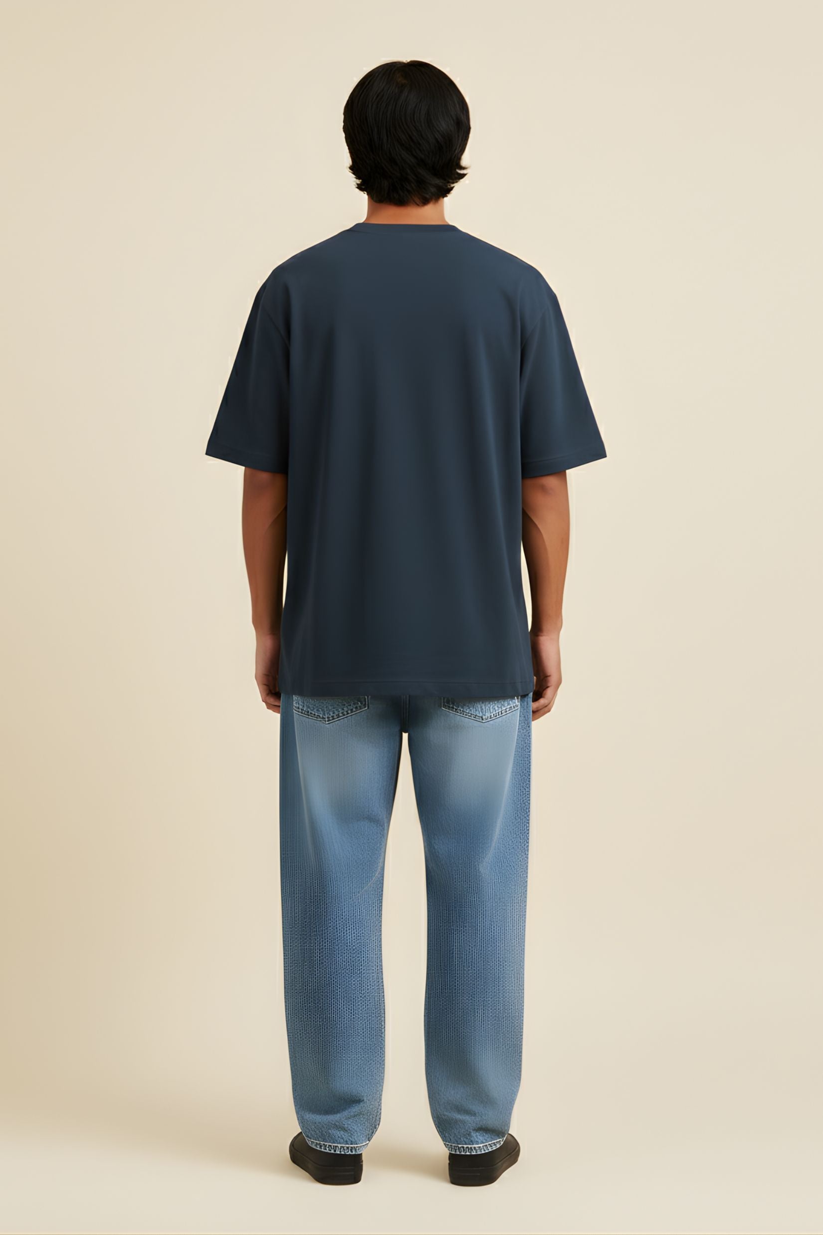 FRENCH TERRY OVERSIZED TEE