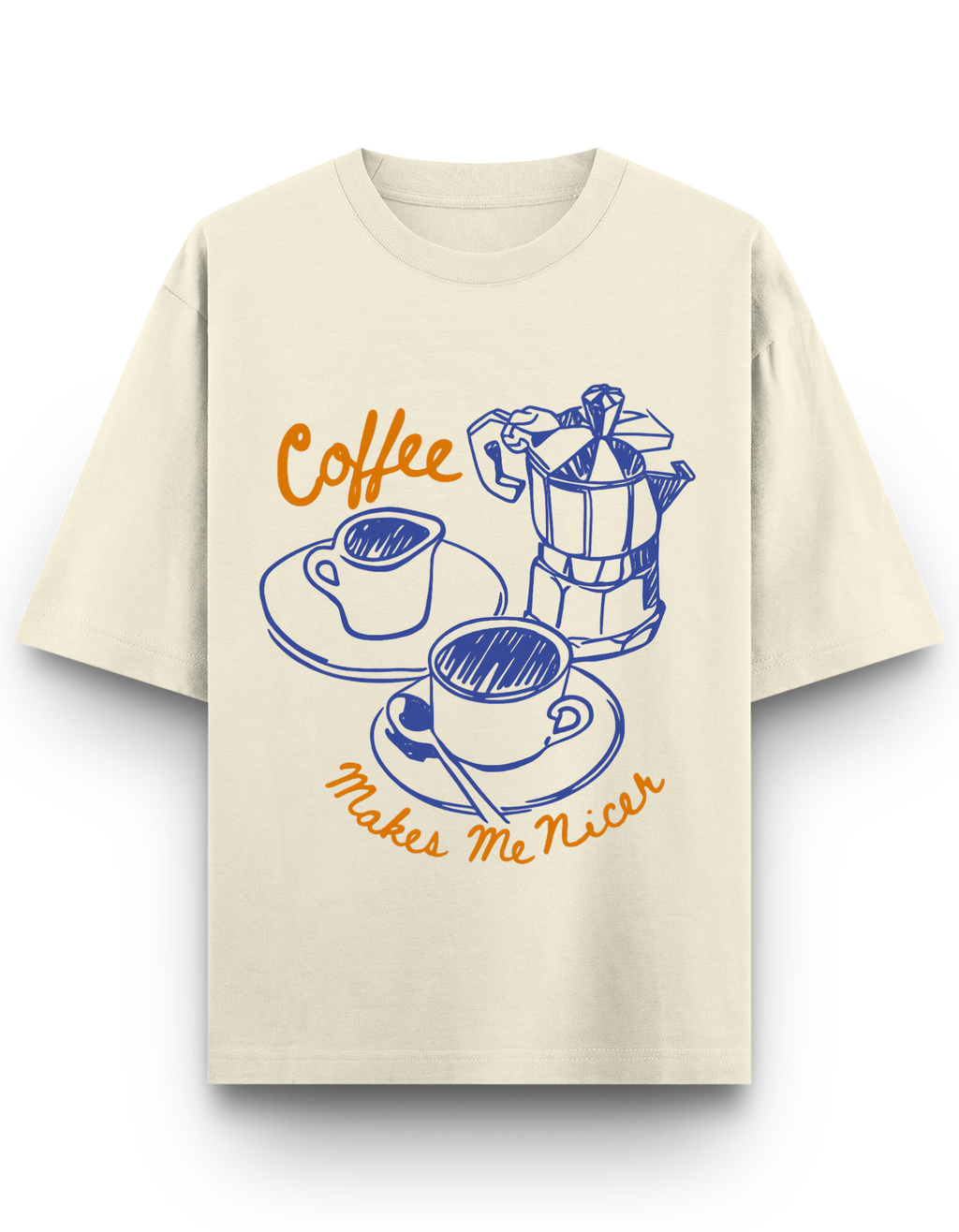 COFFEE MAKES ME NICER TEE
