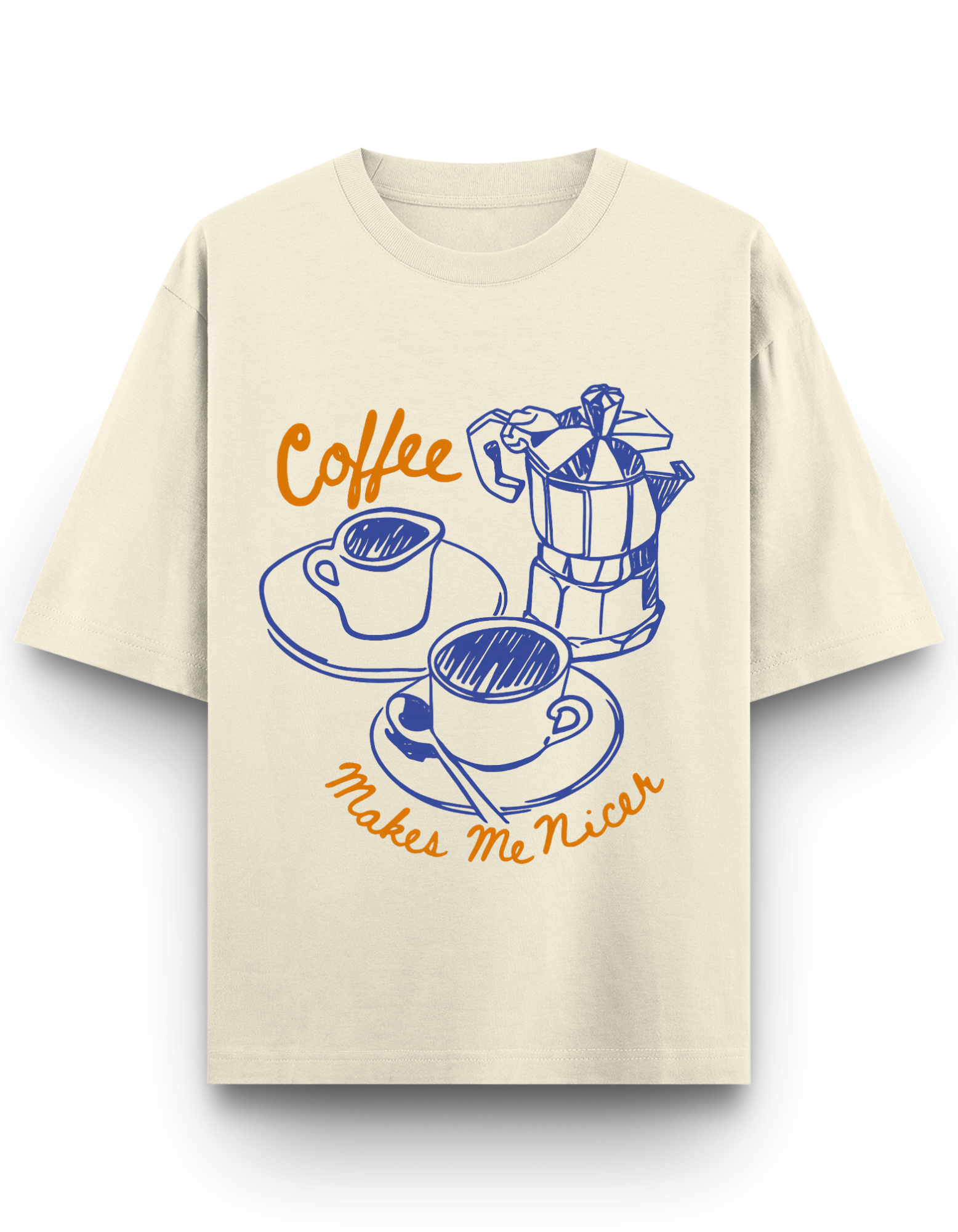 COFFEE MAKES ME NICER TEE