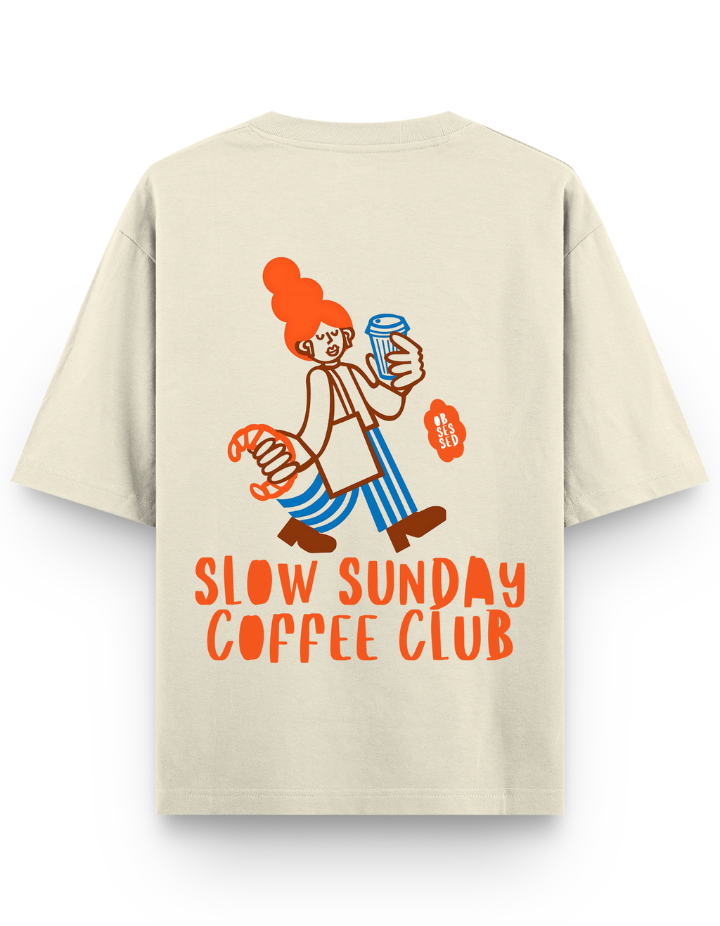 SLOW SUNDAY COFFEE CLUB T-SHIRT