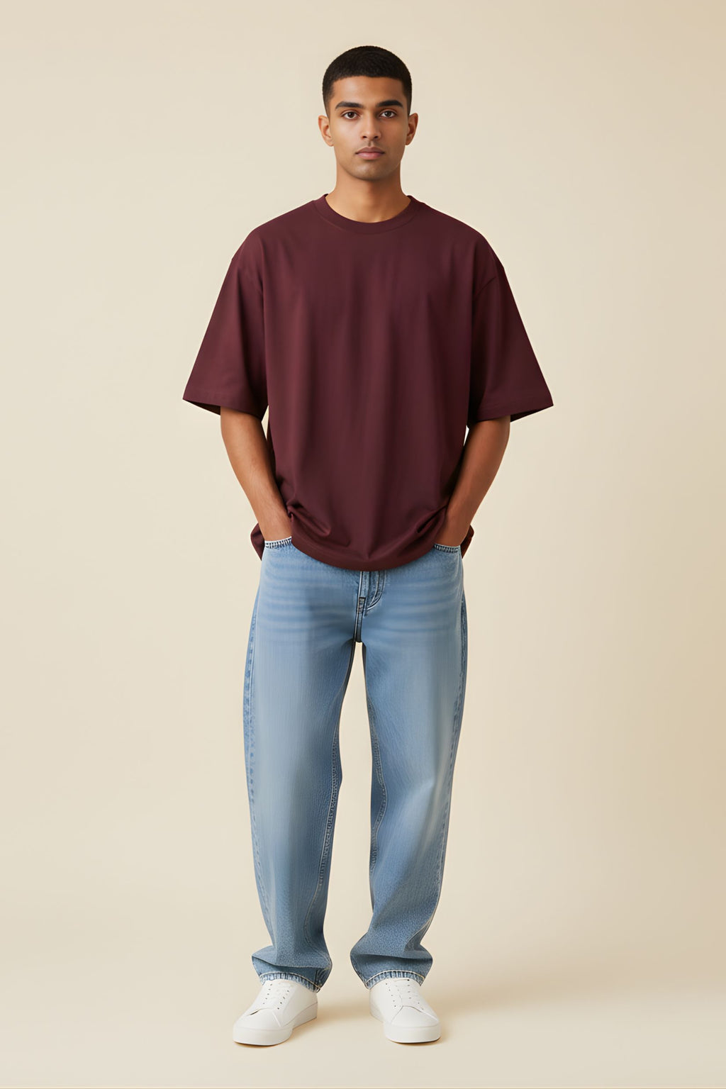 FRENCH TERRY OVERSIZED TEE