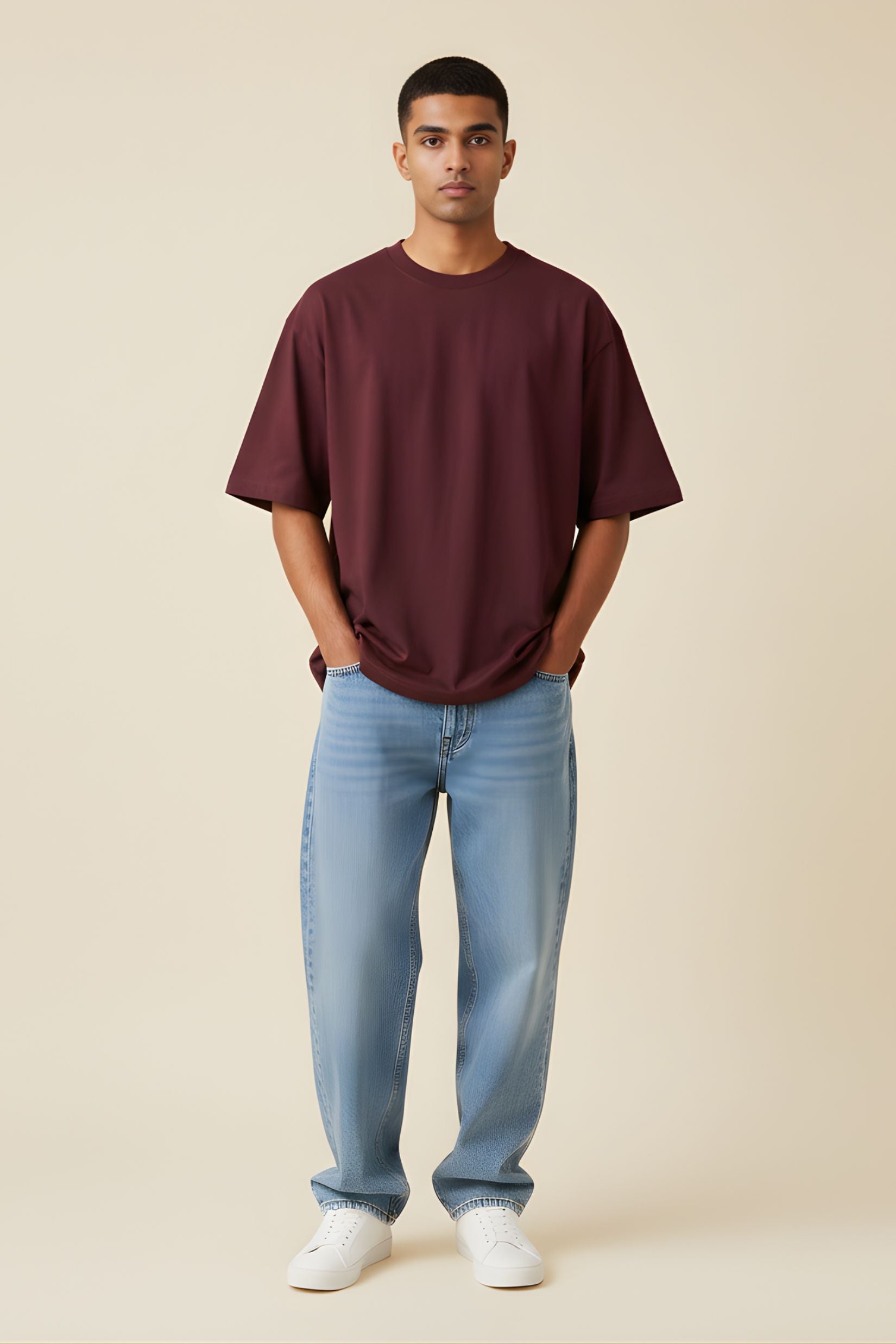 FRENCH TERRY OVERSIZED TEE