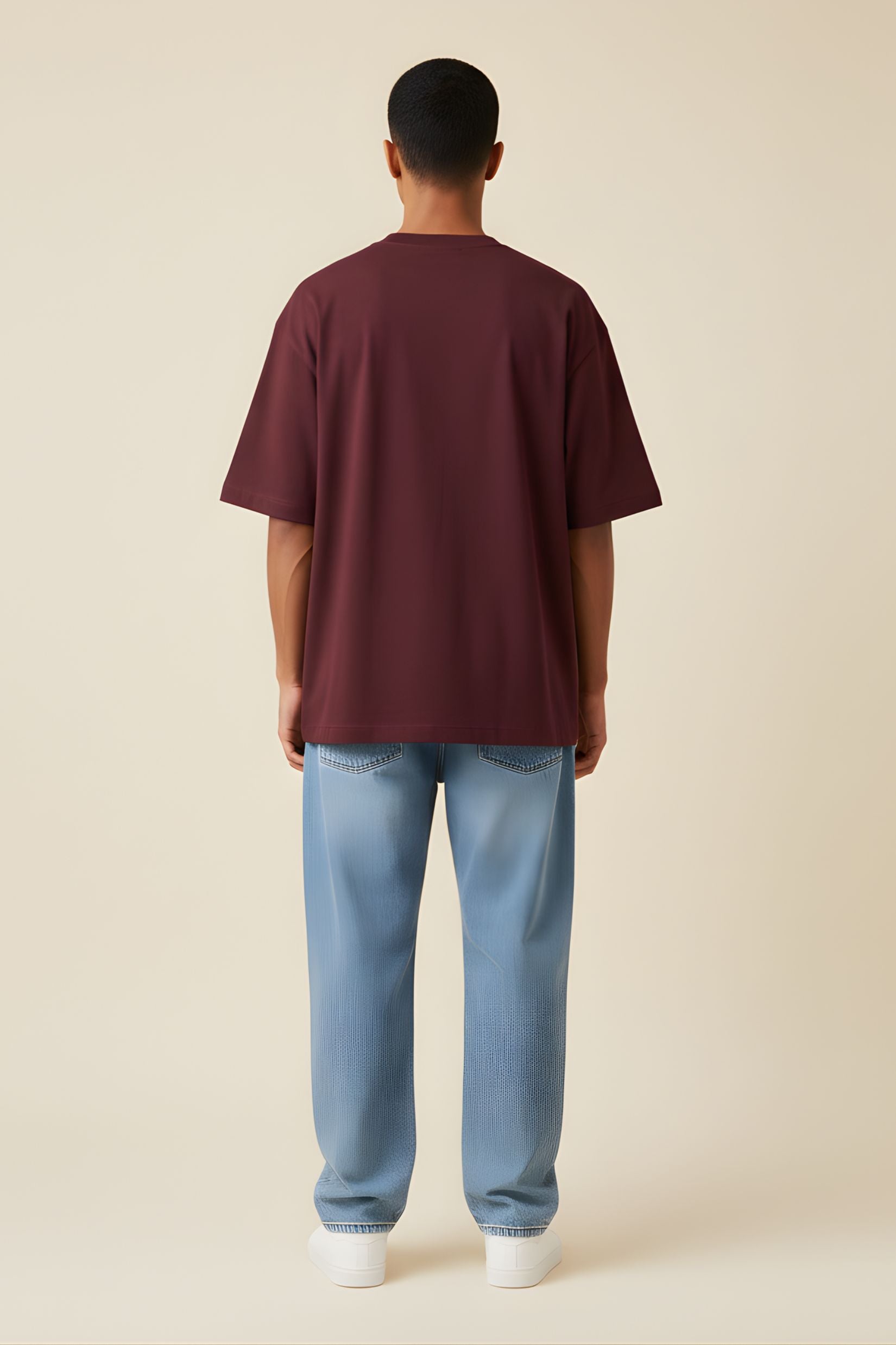 FRENCH TERRY OVERSIZED TEE