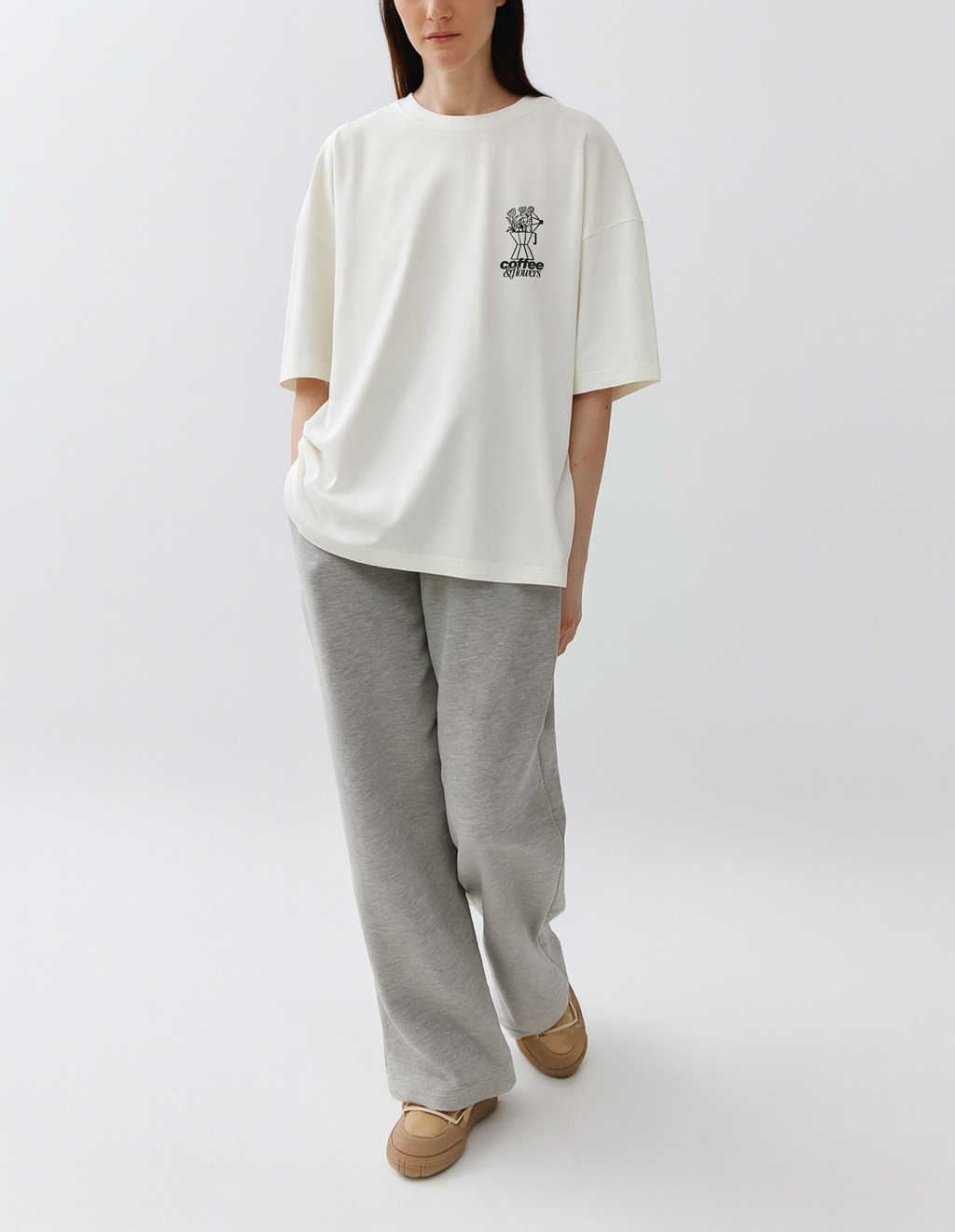 Coffee & Flowers Tee