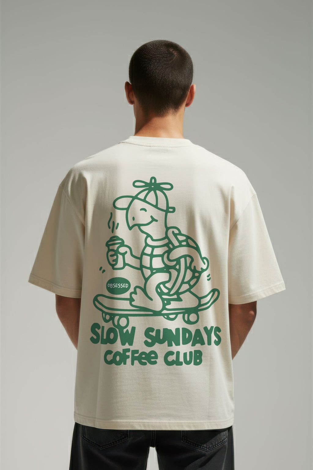 SLOW SUNDAY BOXY TEE