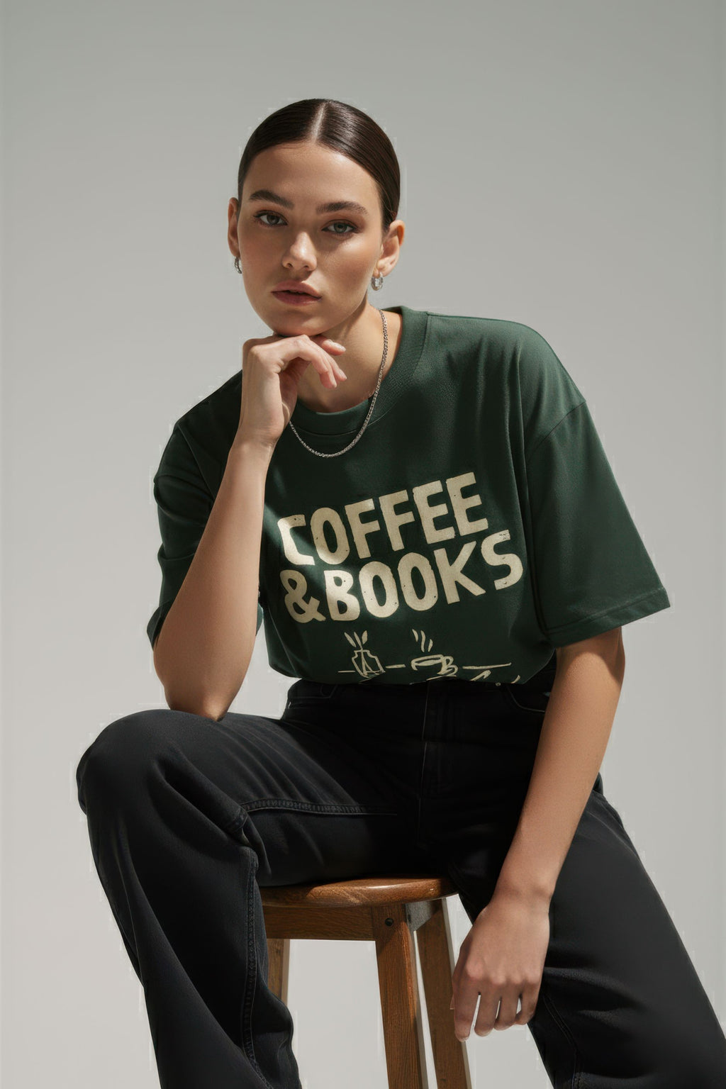 COFFEE&BOOKS TEE