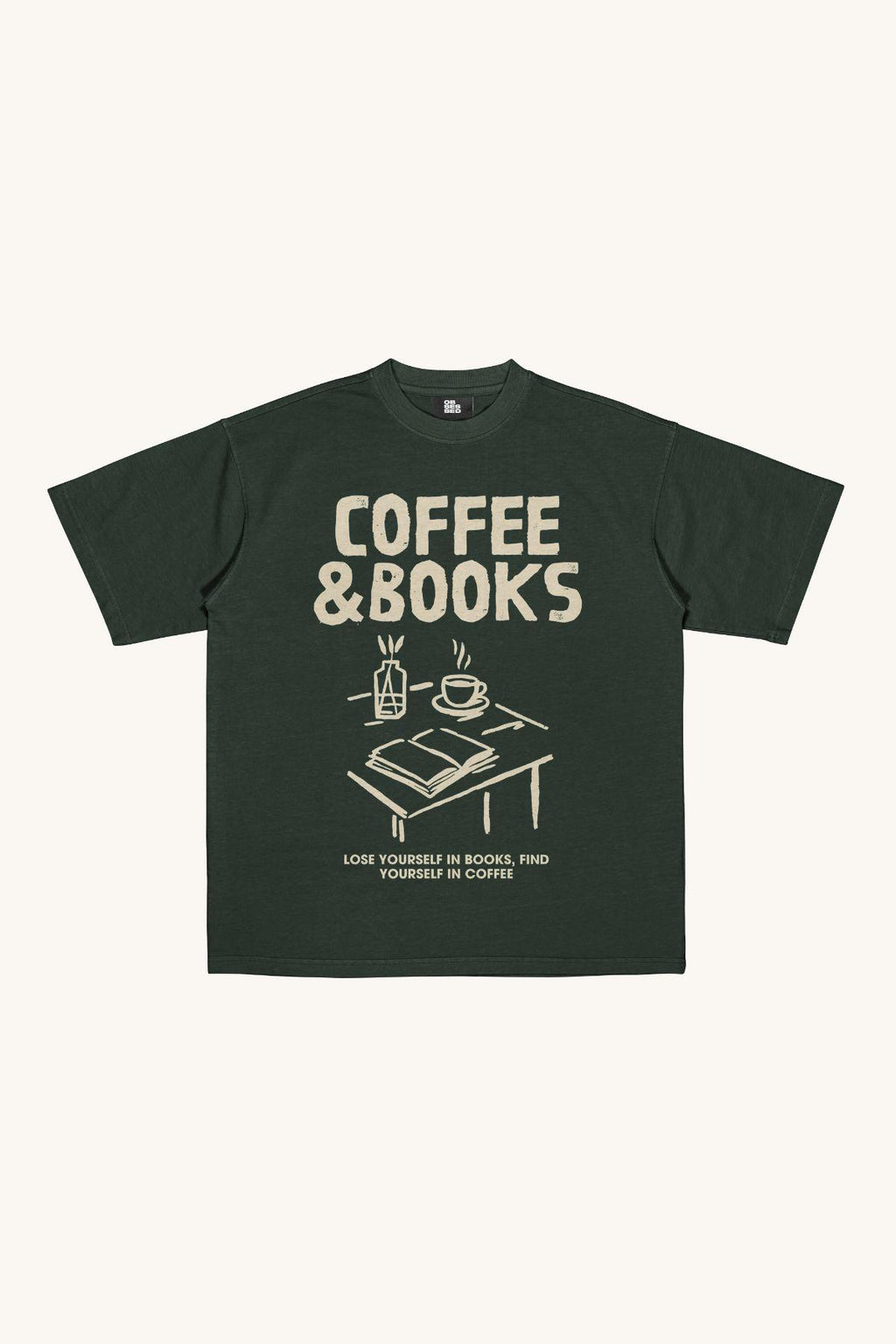 COFFEE&BOOKS TEE