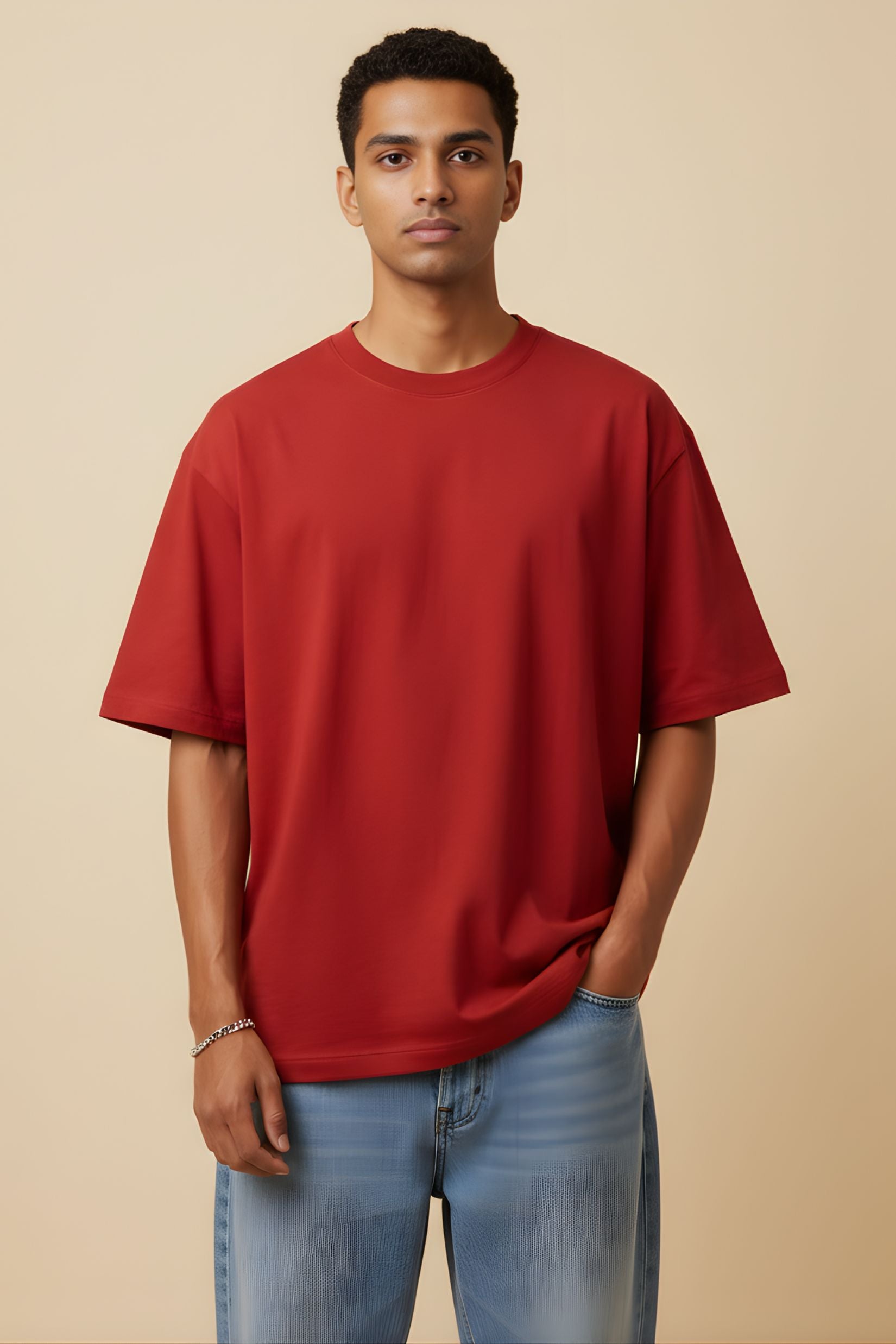 FRENCH TERRY OVERSIZED TEE