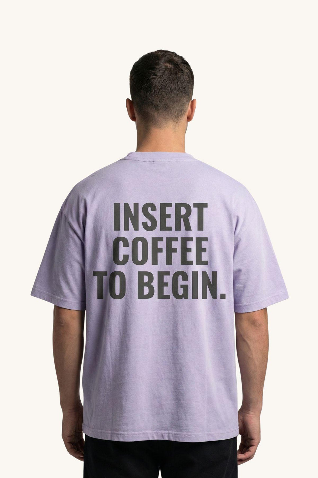 INSERT COFFEE Oversized Tee