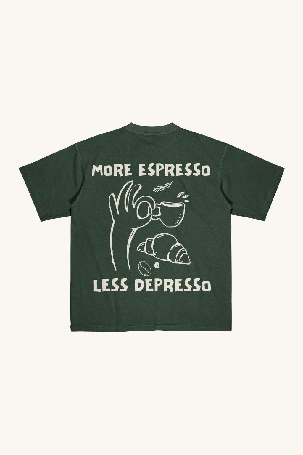 MORE ESPRESSO Oversized Tee