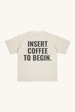 INSERT COFFEE Oversized Tee
