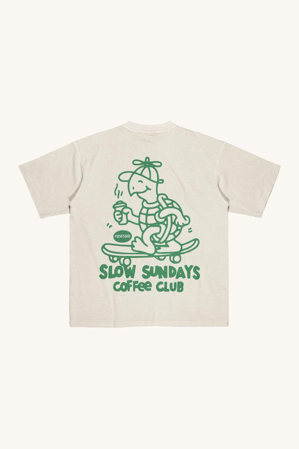 SLOW SUNDAY BOXY TEE