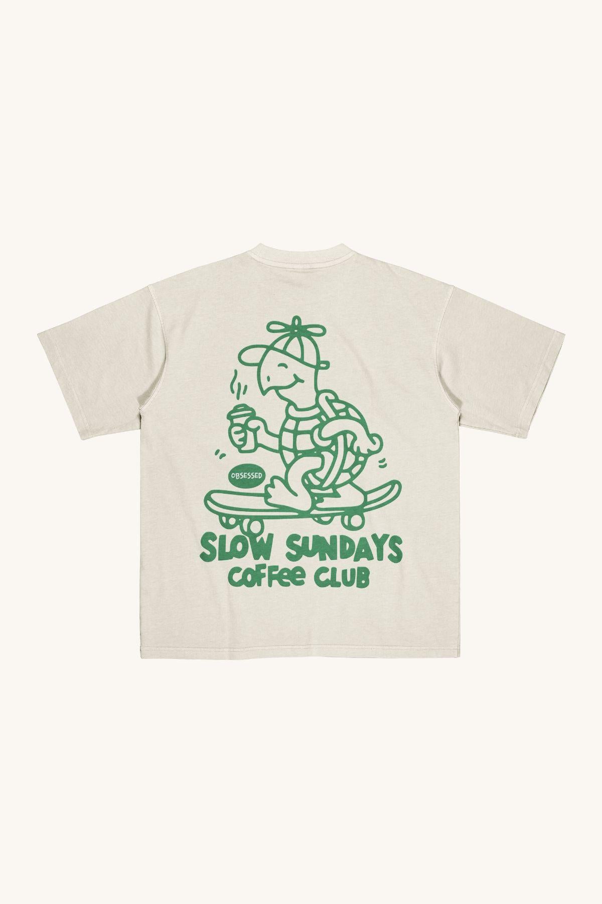 SLOW SUNDAY BOXY TEE