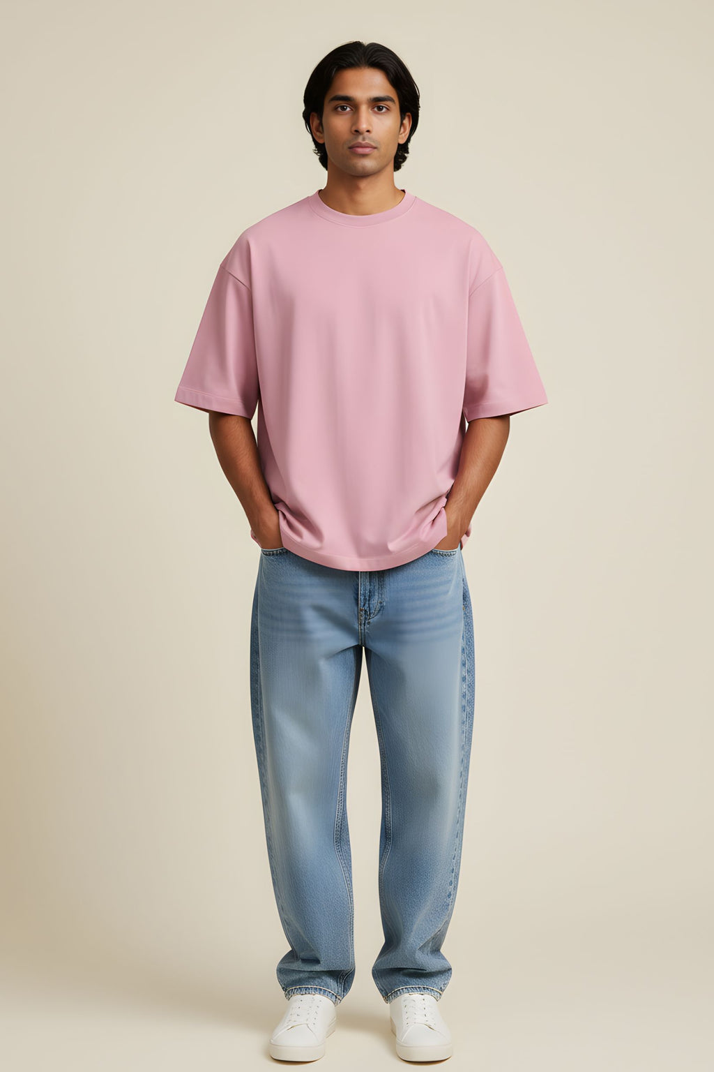 FRENCH TERRY OVERSIZED TEE