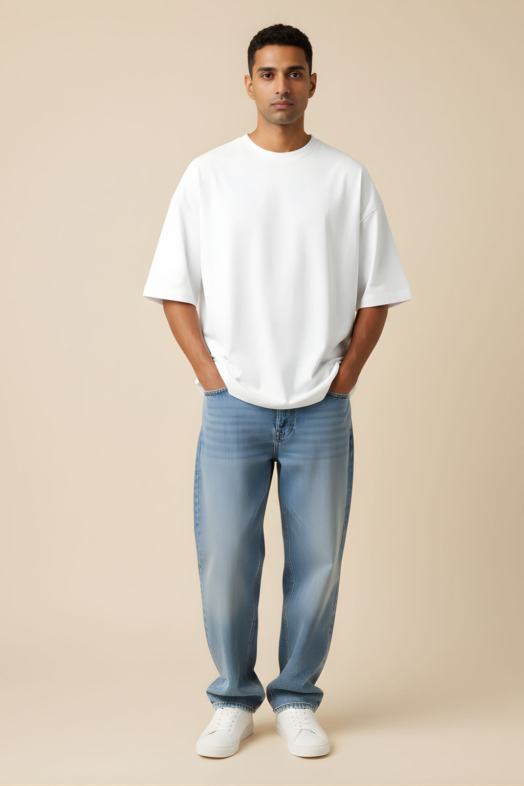 FRENCH TERRY OVERSIZED TEE