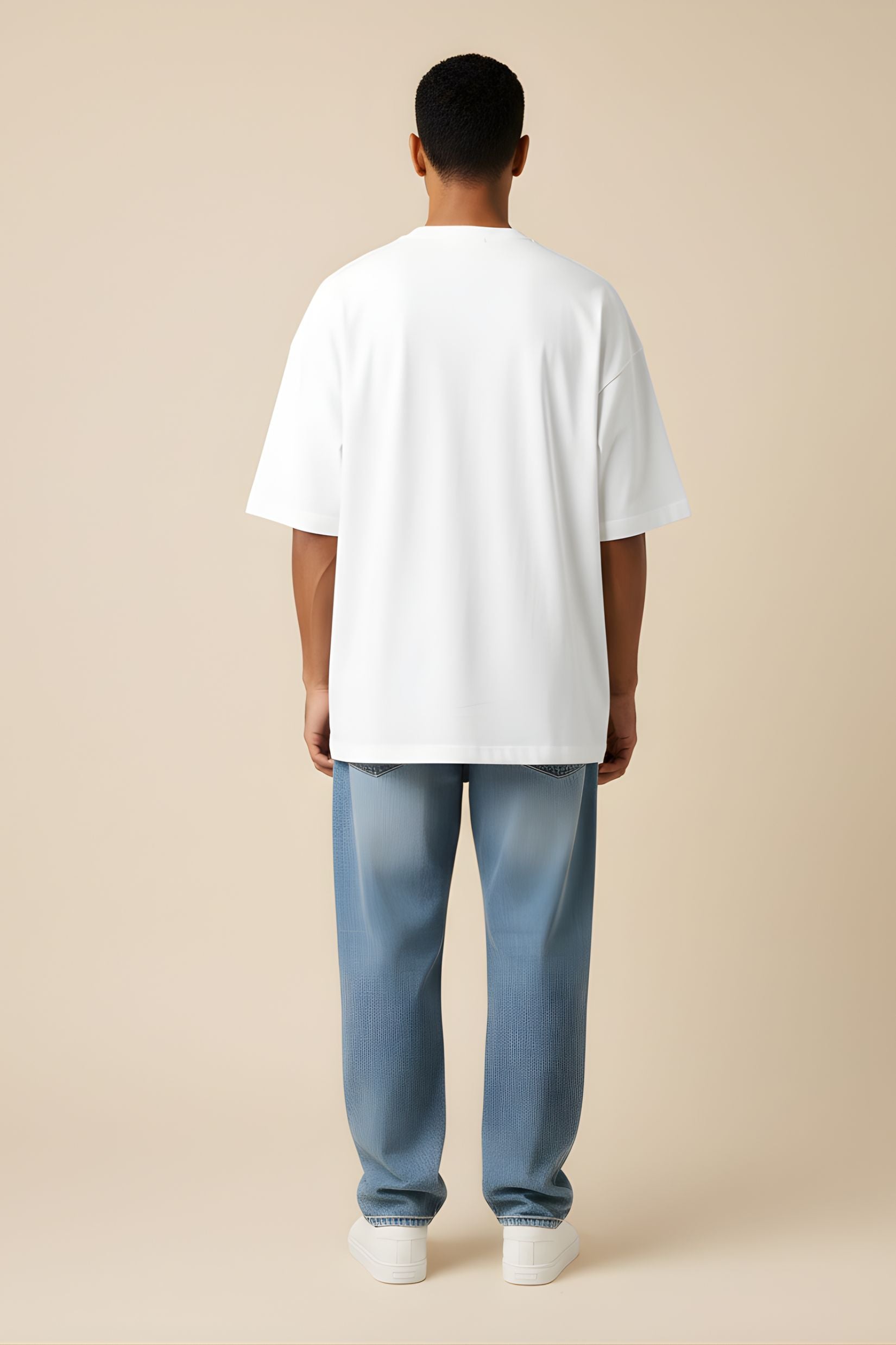 FRENCH TERRY OVERSIZED TEE