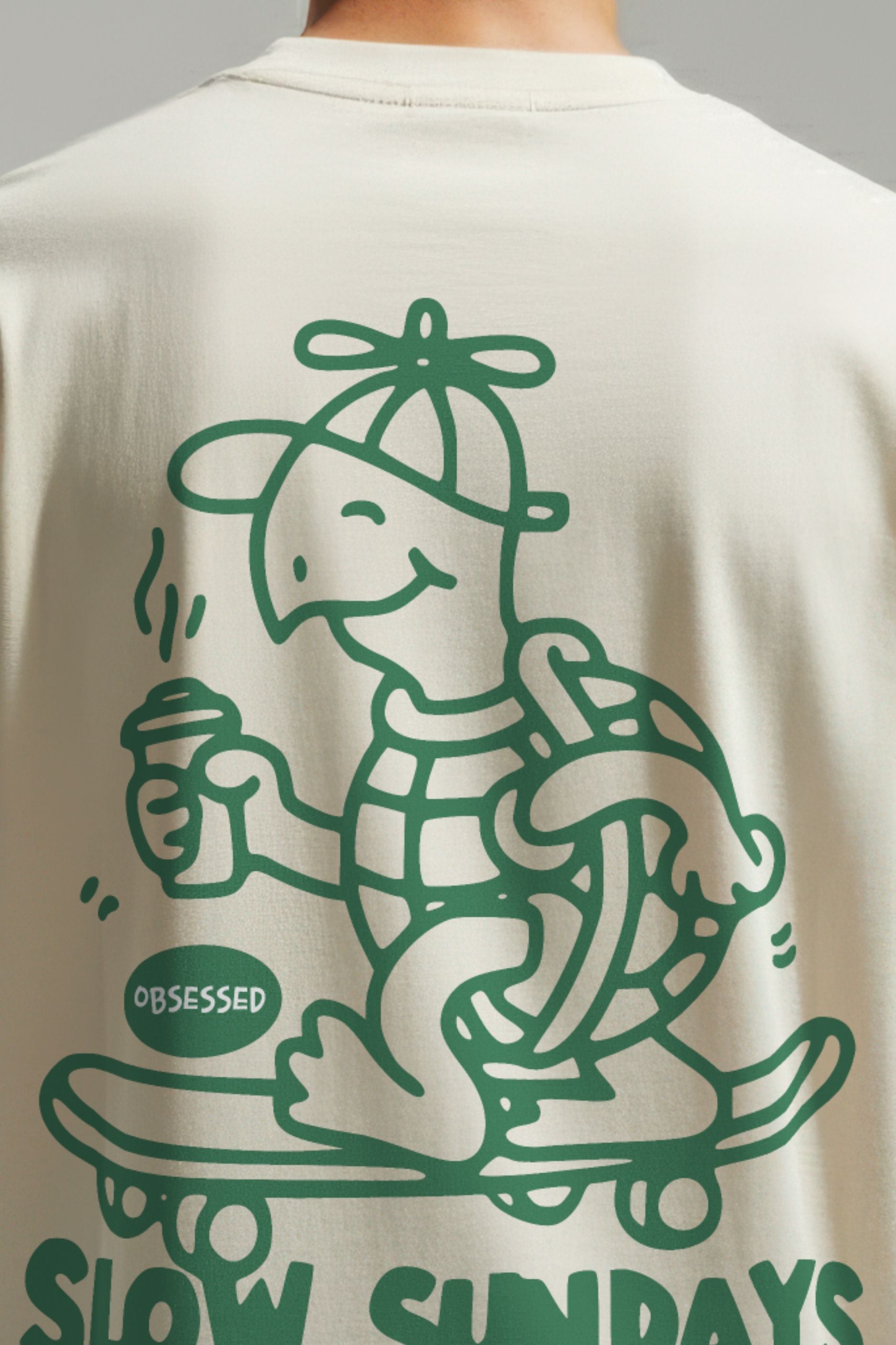 SLOW SUNDAY BOXY TEE