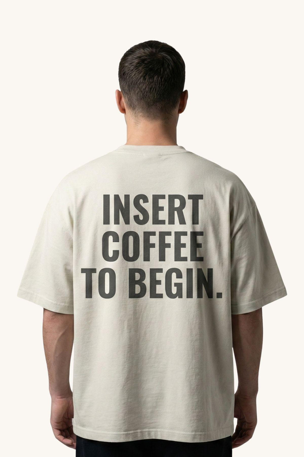 INSERT COFFEE Oversized Tee