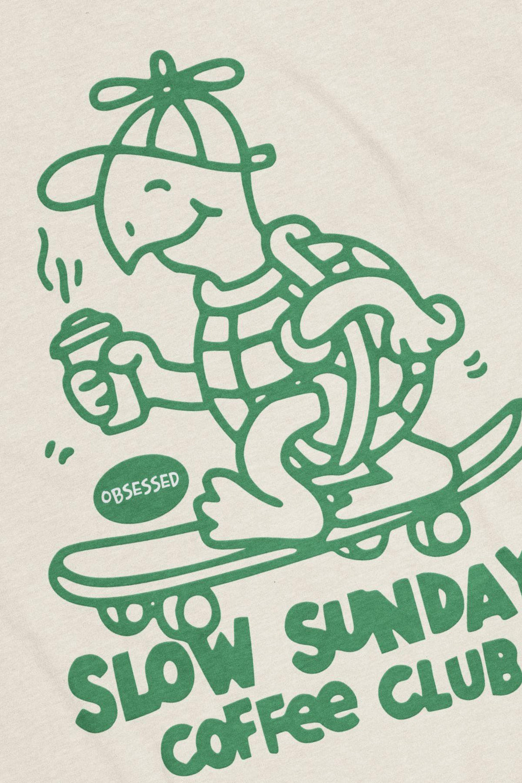 SLOW SUNDAY BOXY TEE