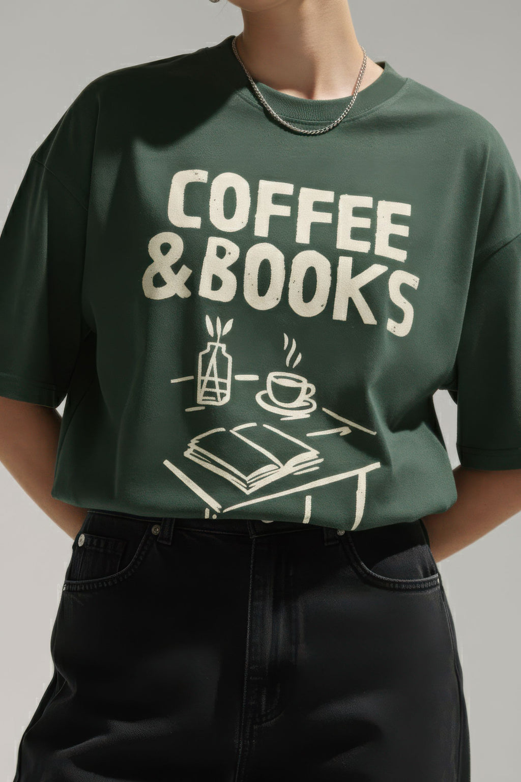 COFFEE&BOOKS TEE