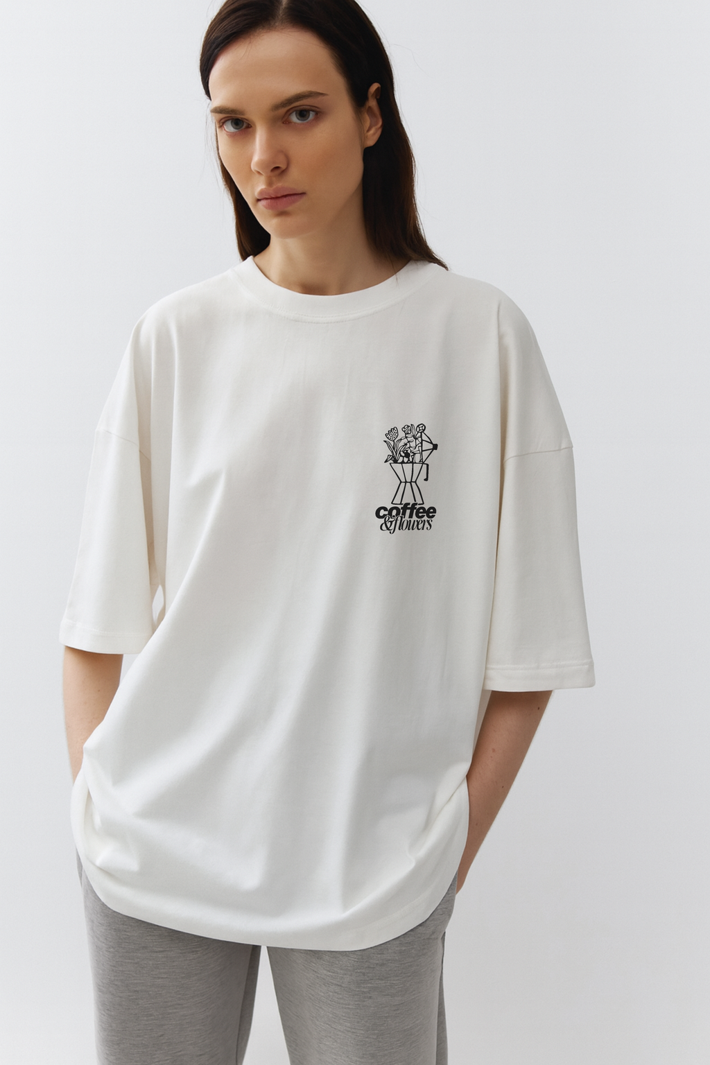 Coffee & Flowers Tee