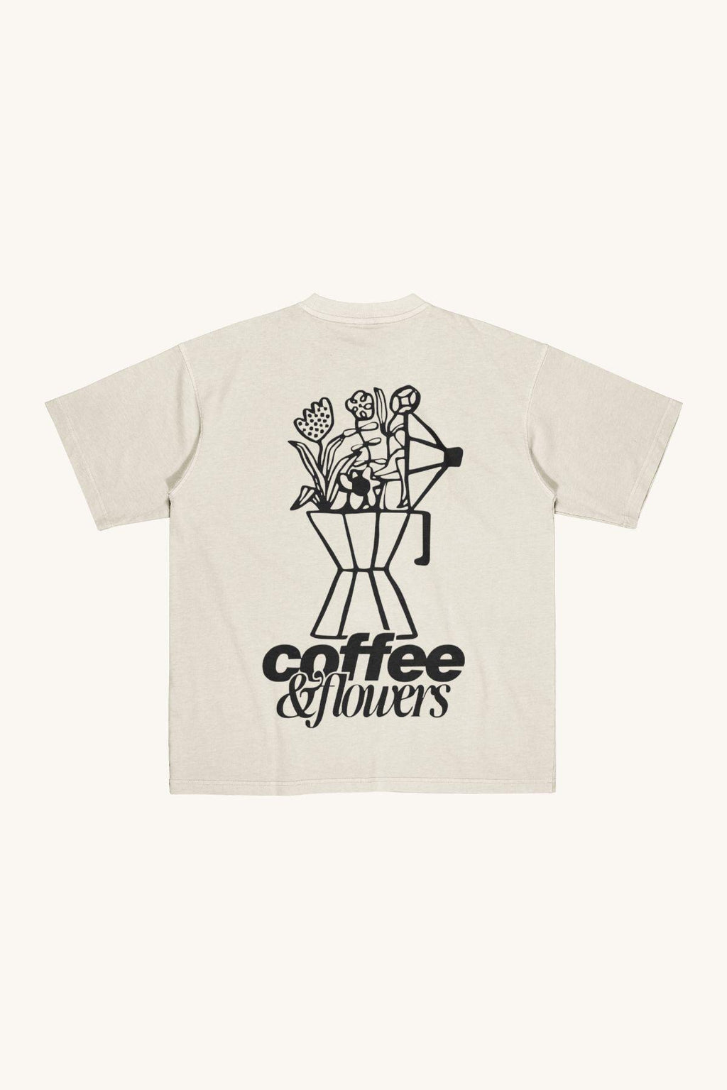 Coffee & Flowers Tee