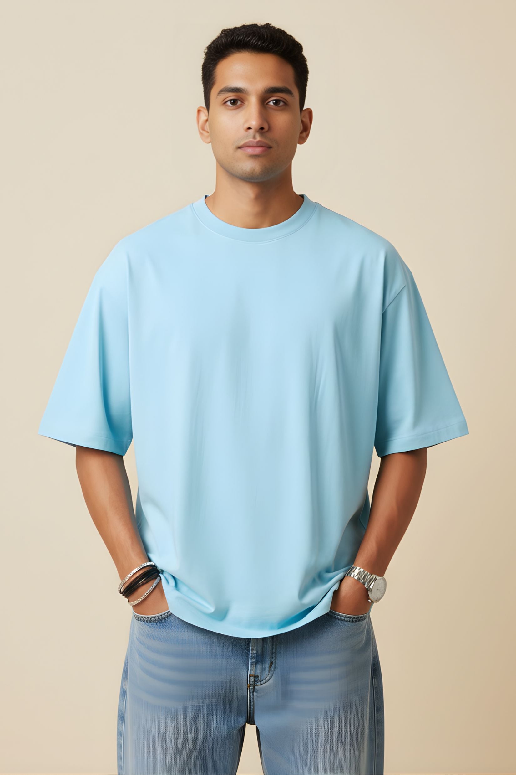 FRENCH TERRY OVERSIZED TEE