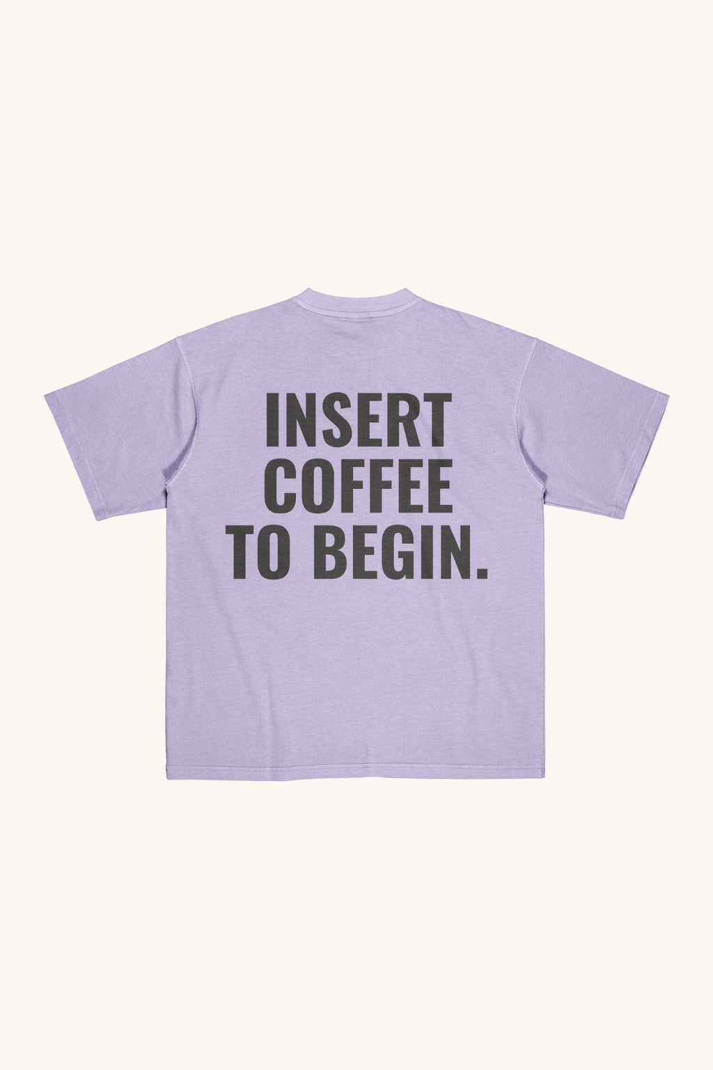 INSERT COFFEE Oversized Tee