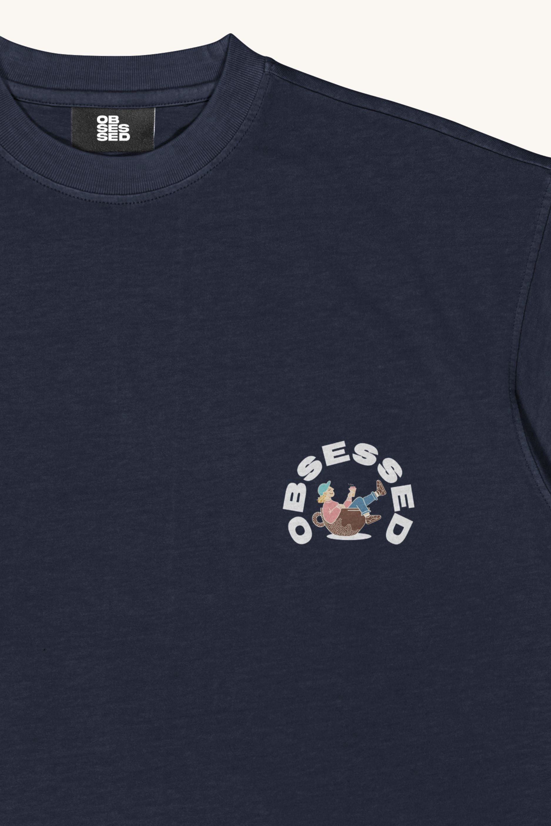 COFFEE AND CONVERSATIONS BOXY TEE