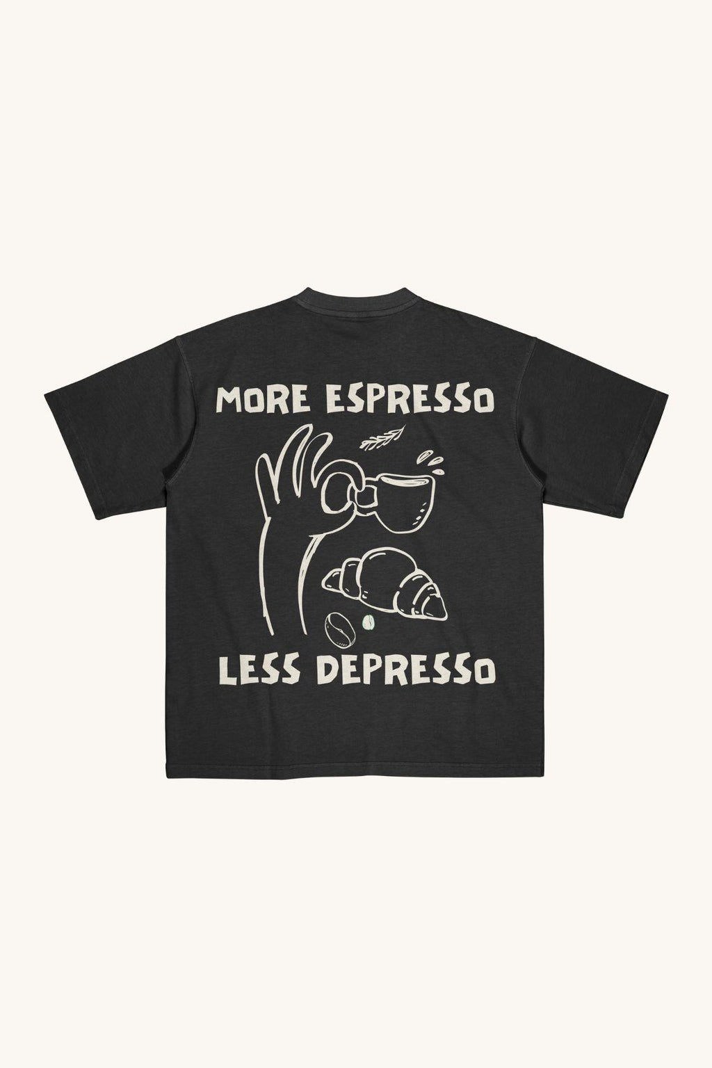 MORE ESPRESSO Oversized Tee
