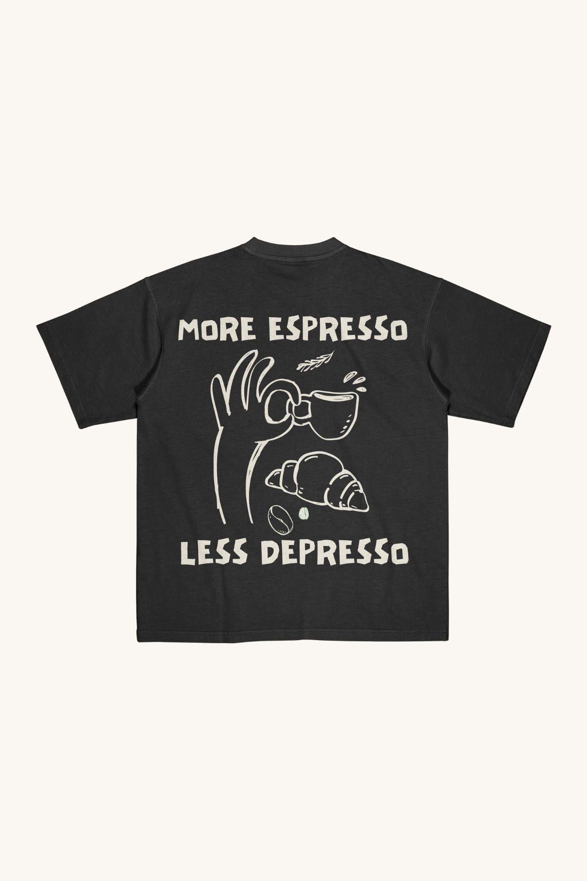 MORE ESPRESSO Oversized Tee