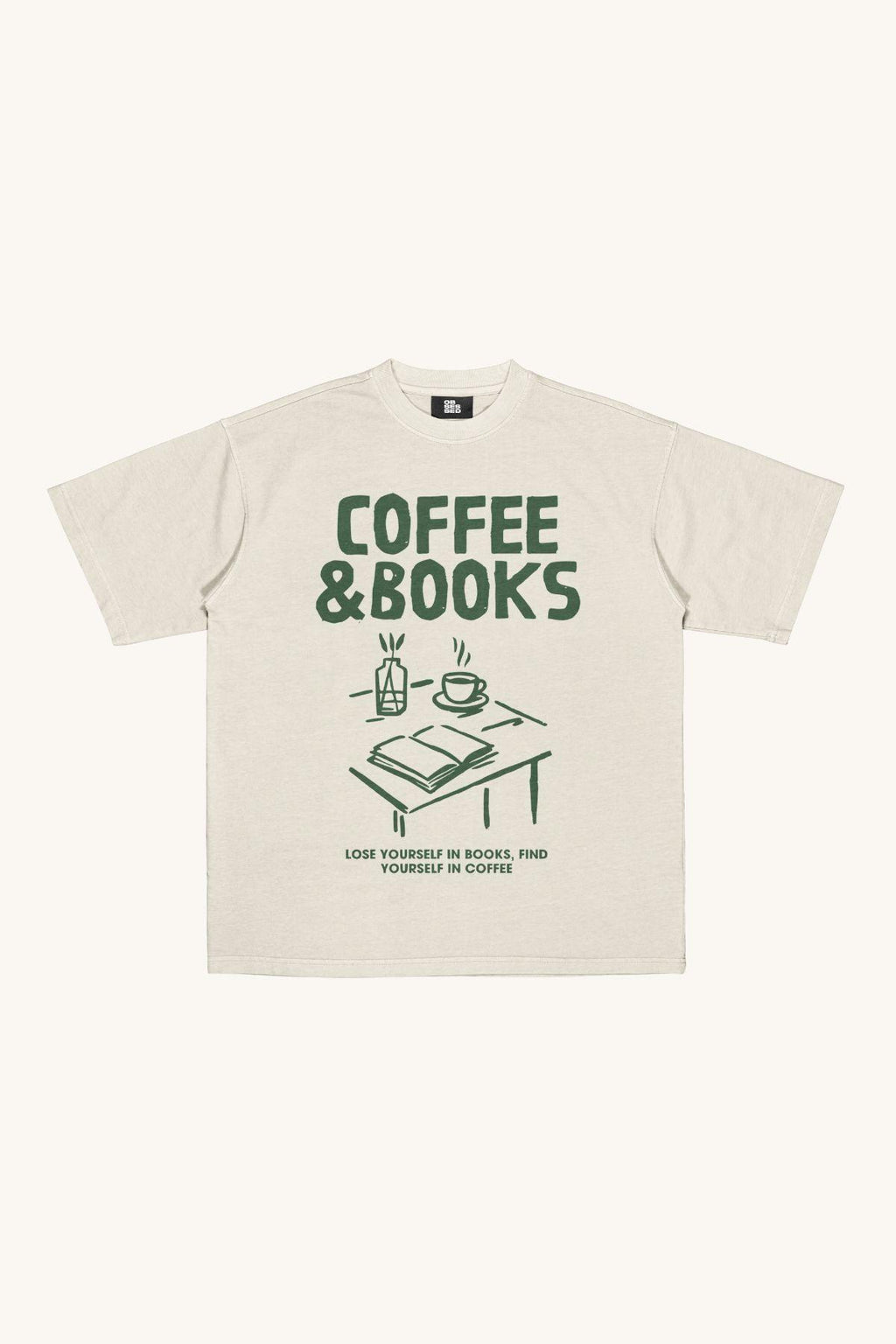COFFEE&BOOKS TEE
