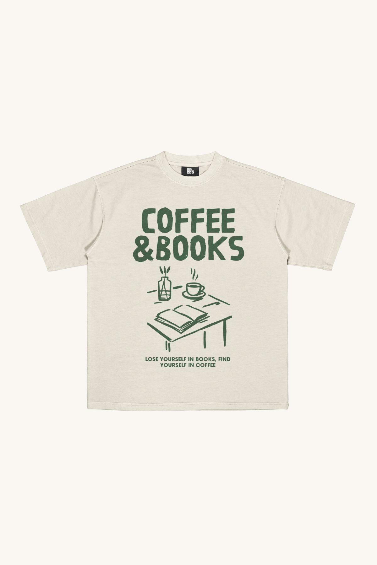COFFEE&BOOKS TEE