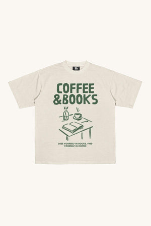 COFFEE&BOOKS TEE