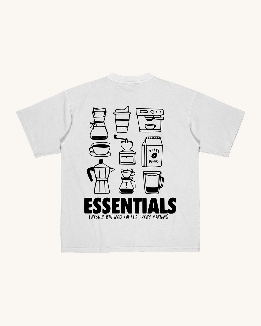 ESSENTIALS TEE WHITE
