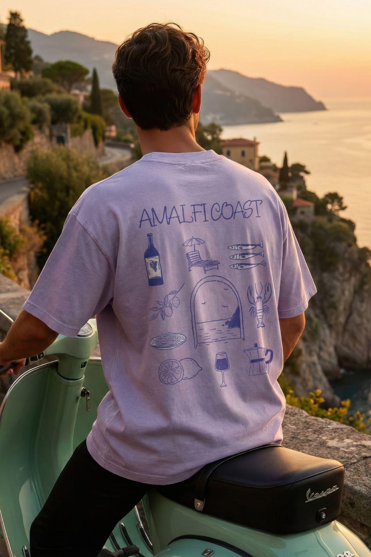 AMALFI COAST Oversized Tee