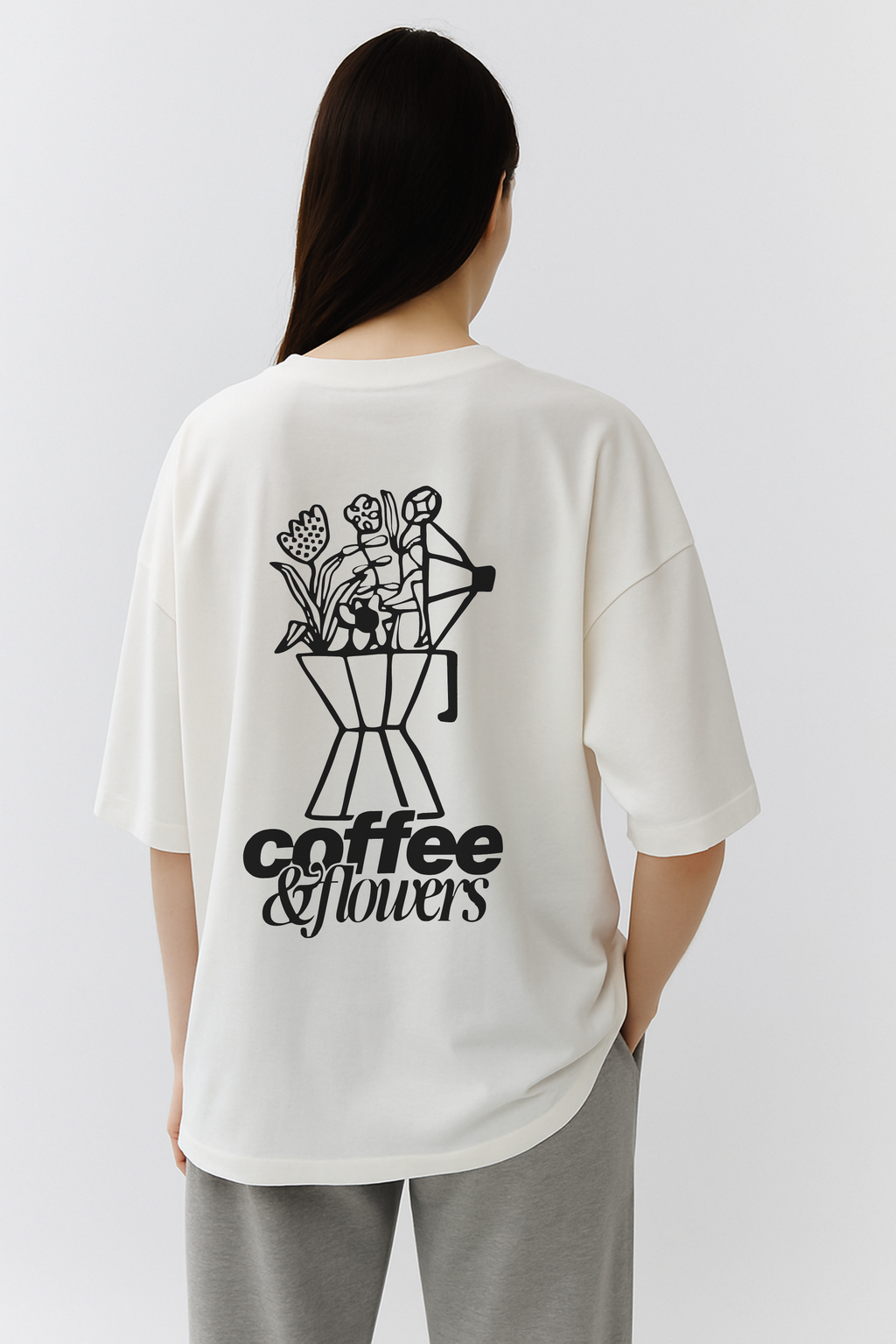 Coffee & Flowers Tee