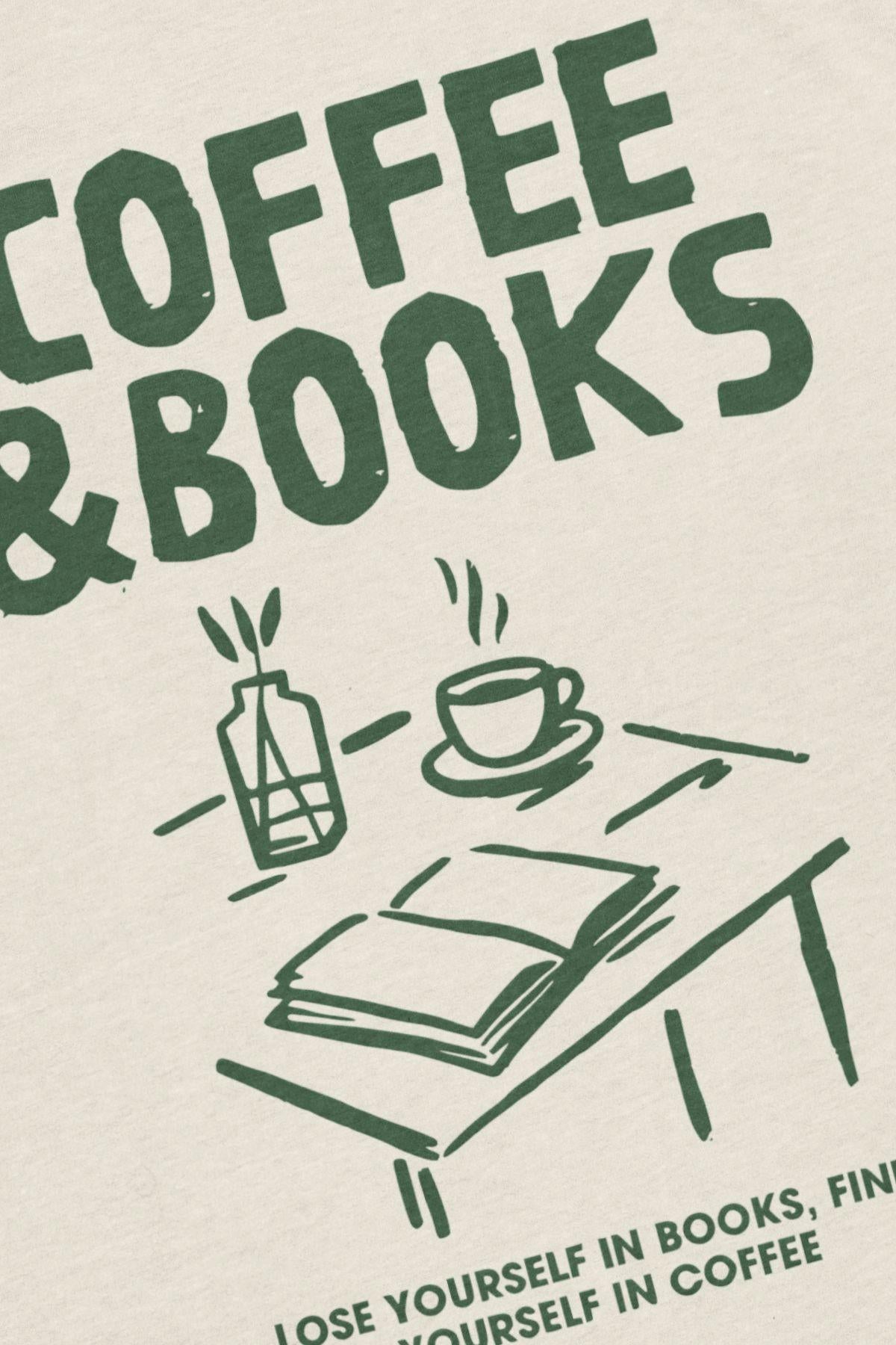 COFFEE&BOOKS TEE