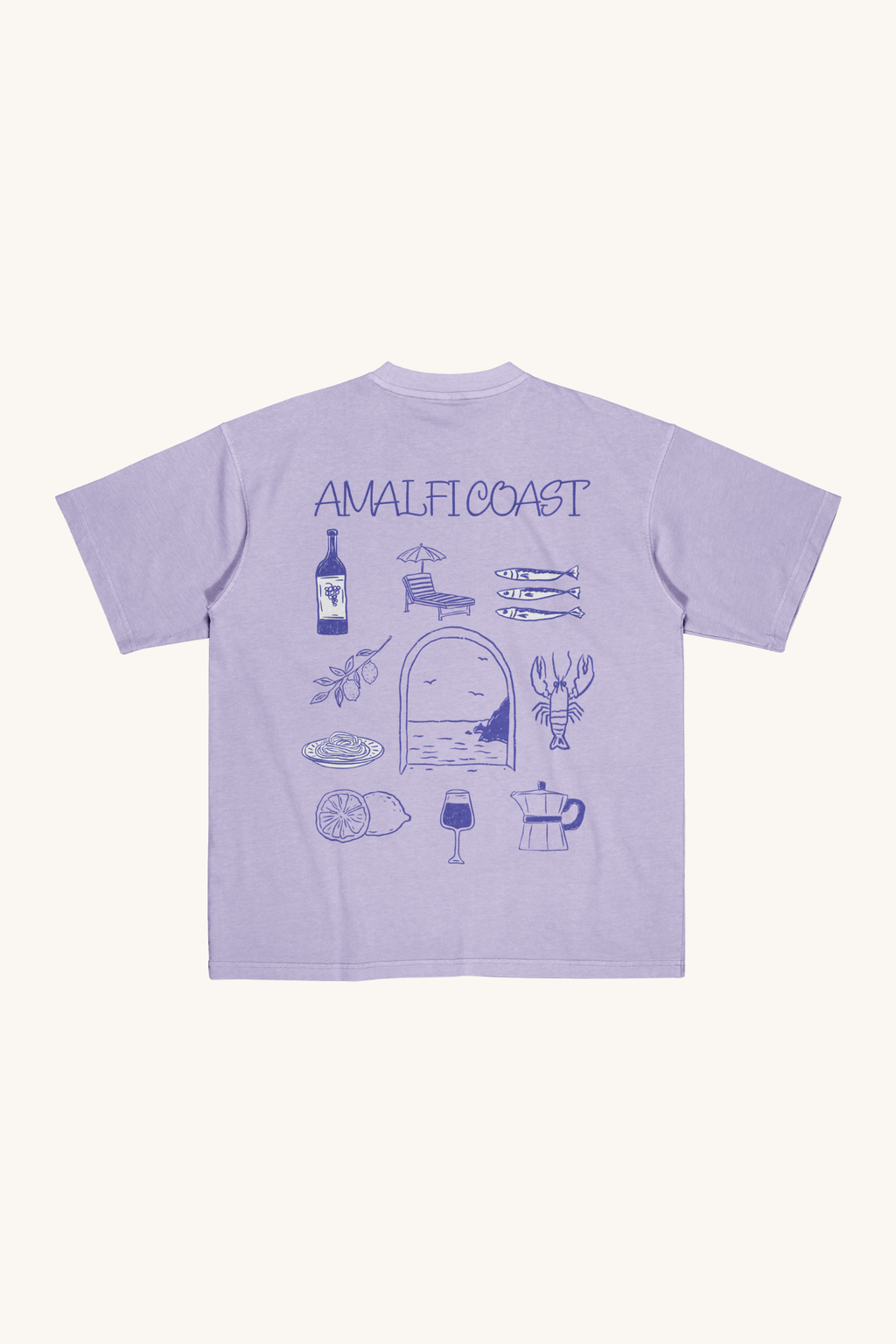 AMALFI COAST Oversized Tee
